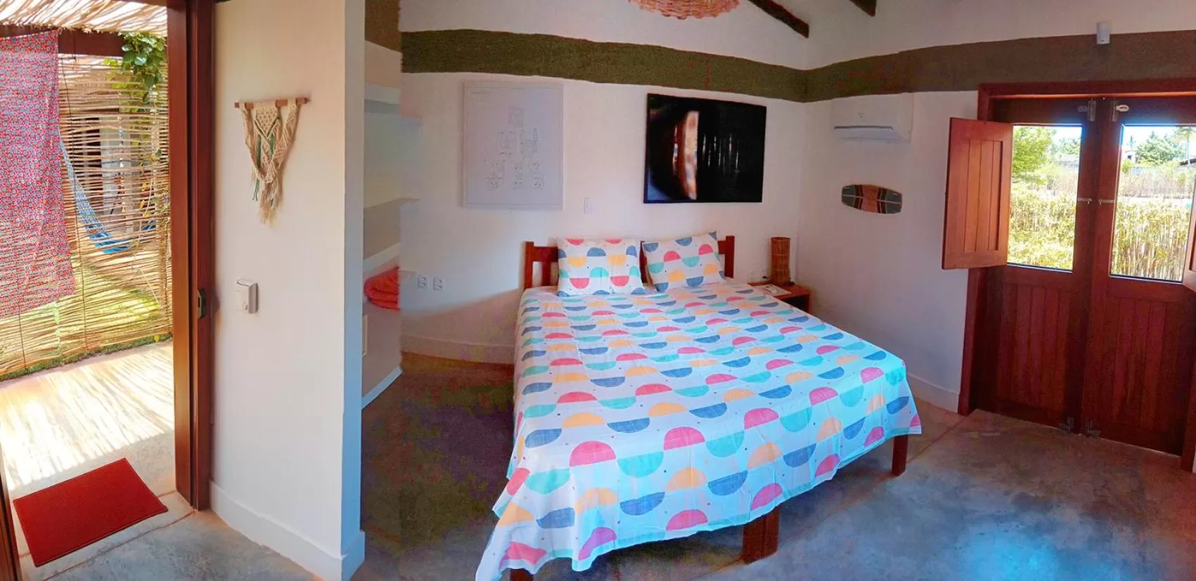 Bedroom, Bed in Pousada Casa de João Kitehouse