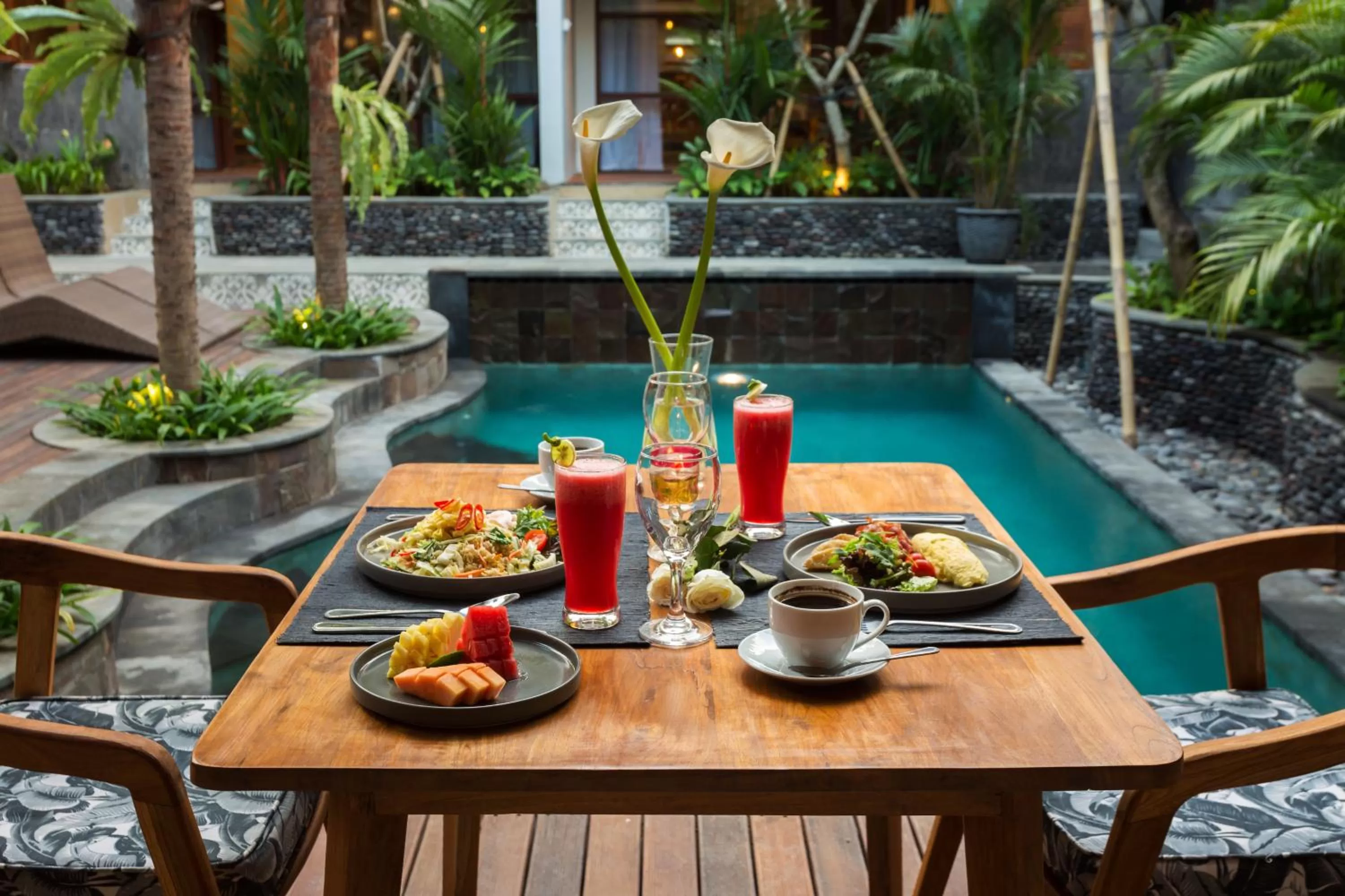 Continental breakfast in Bije Boutique & Gallery