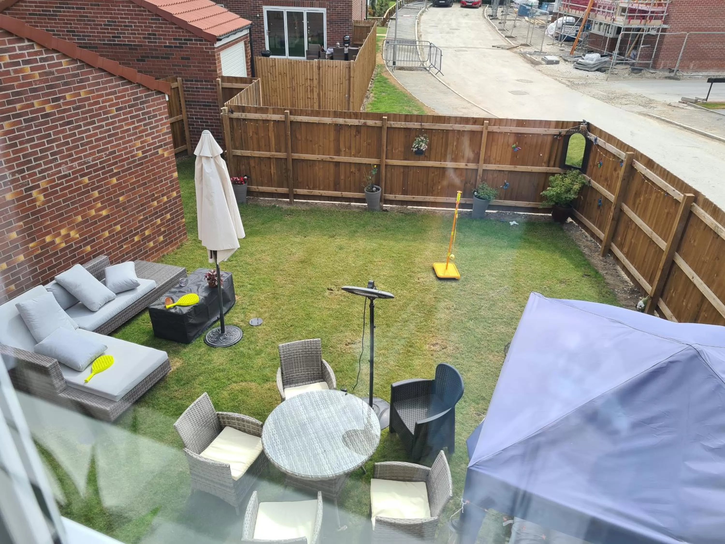 Garden view in Ria's B n B