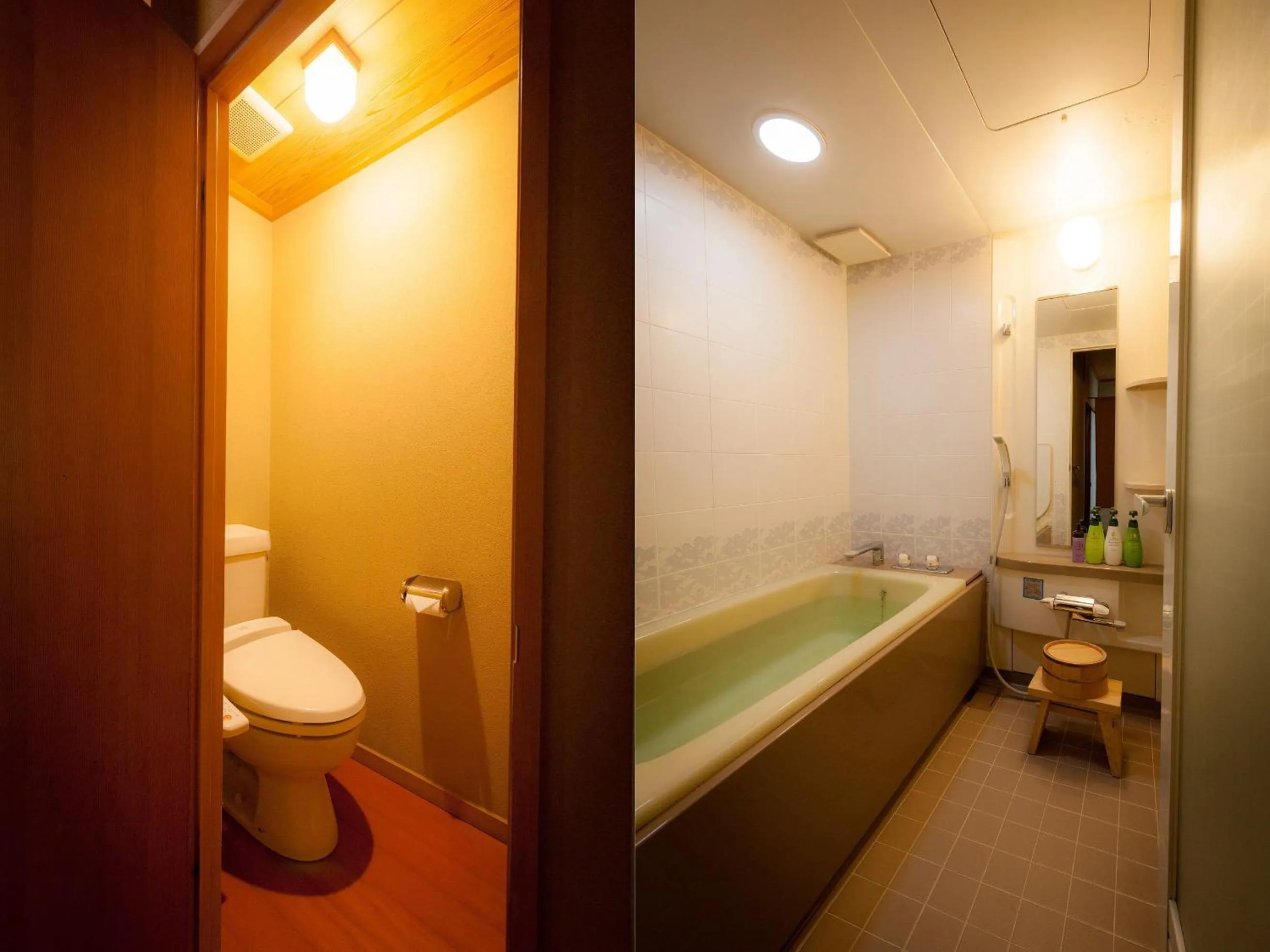 Photo of the whole room in Kyoto Ryokan Kinoe