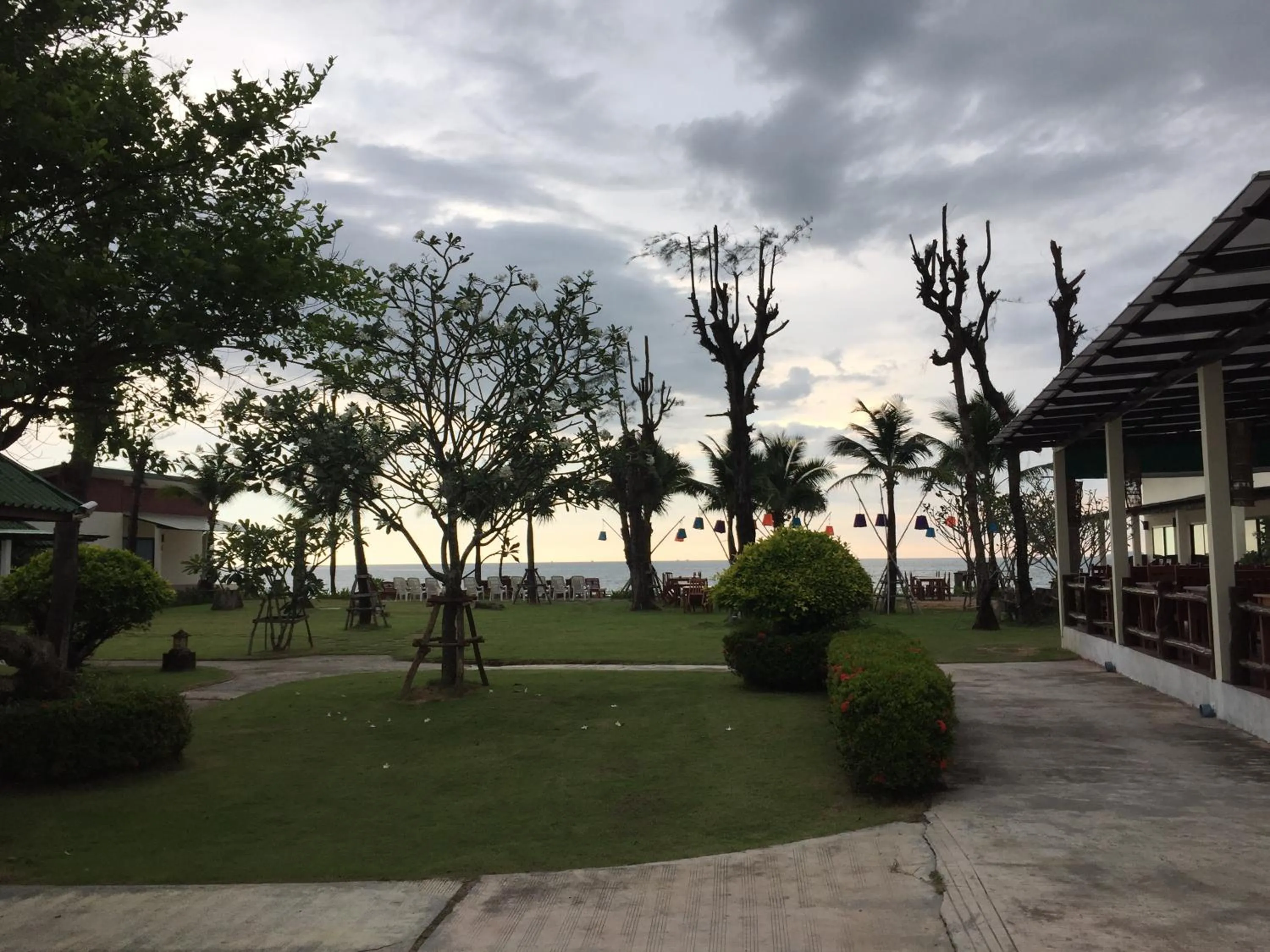 Garden view in Golden Bay Cottage - SHA Extra Plus