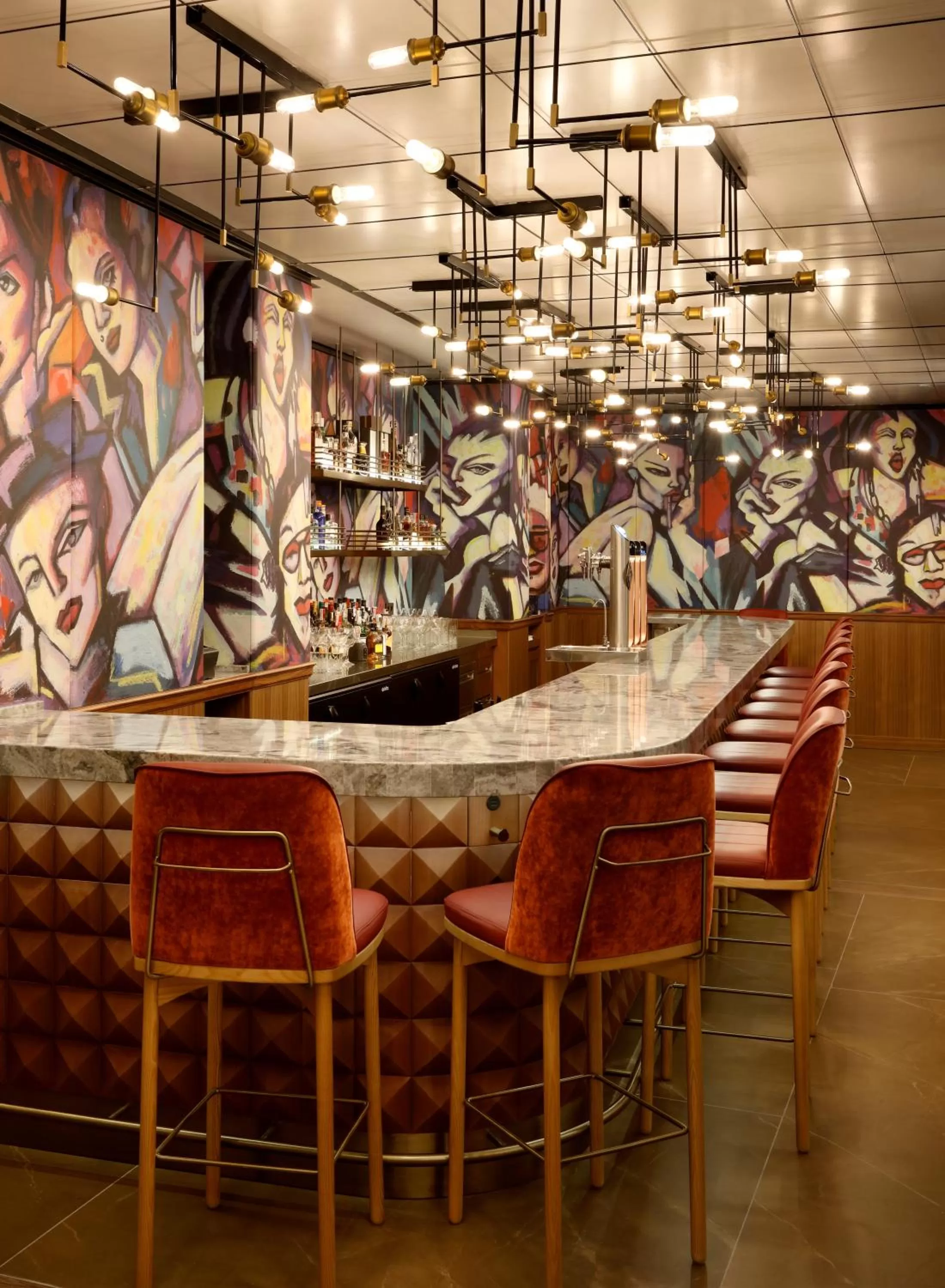 Lounge or bar in Hard Rock Hotel Madrid