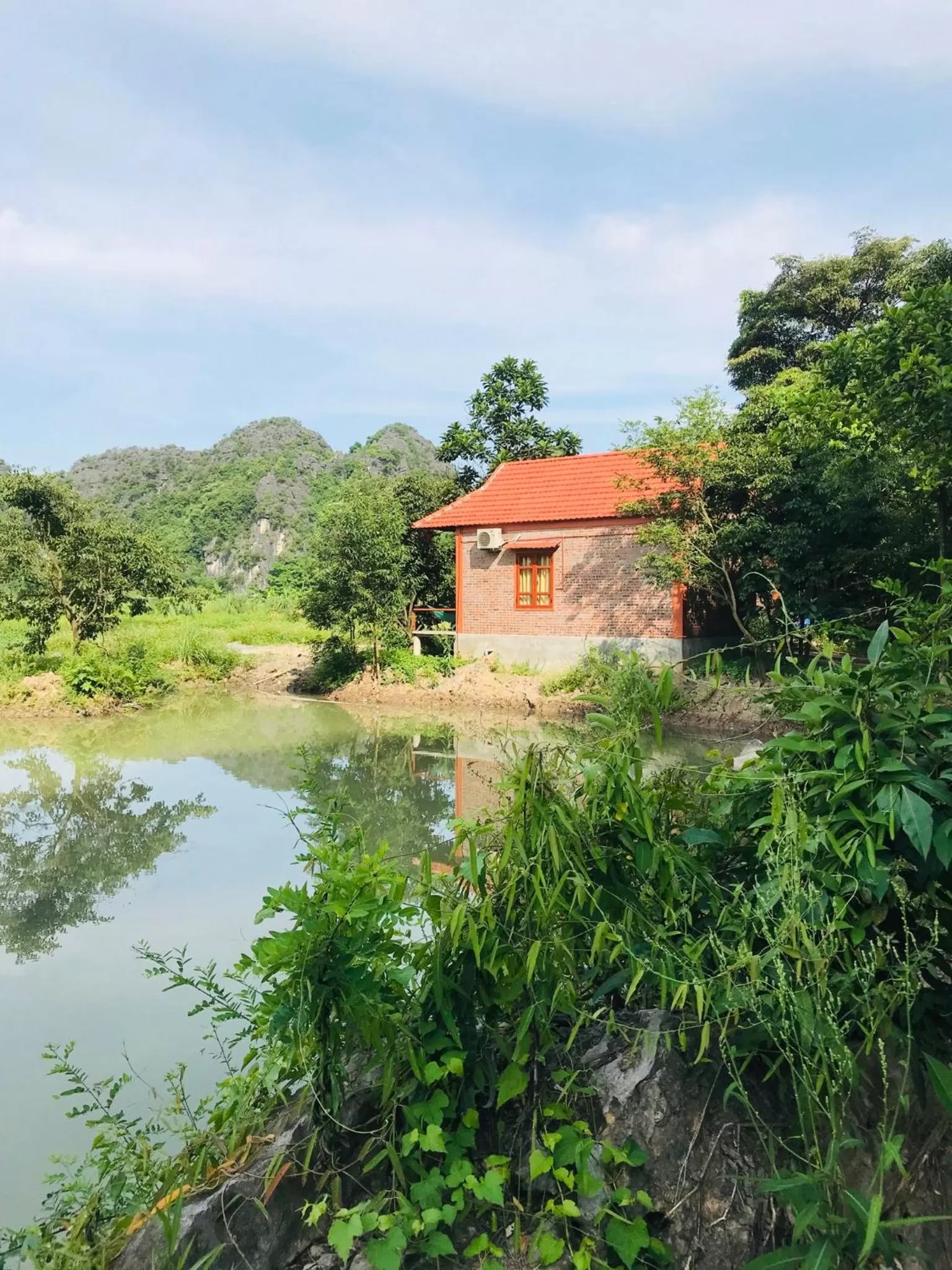 Natural landscape, Property Building in Trang An Lotus Lake Homestay