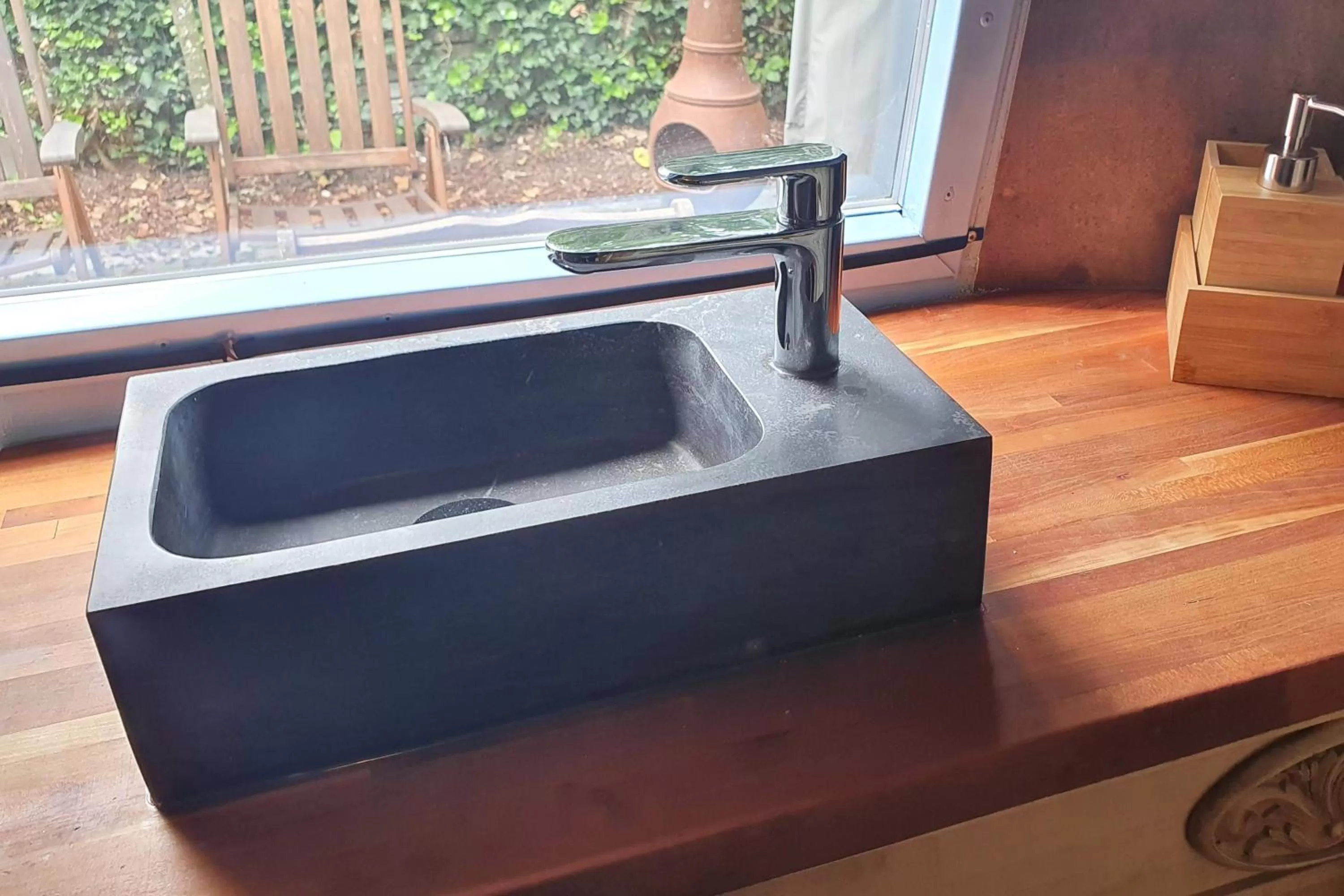 Bathroom in AirstreamNB