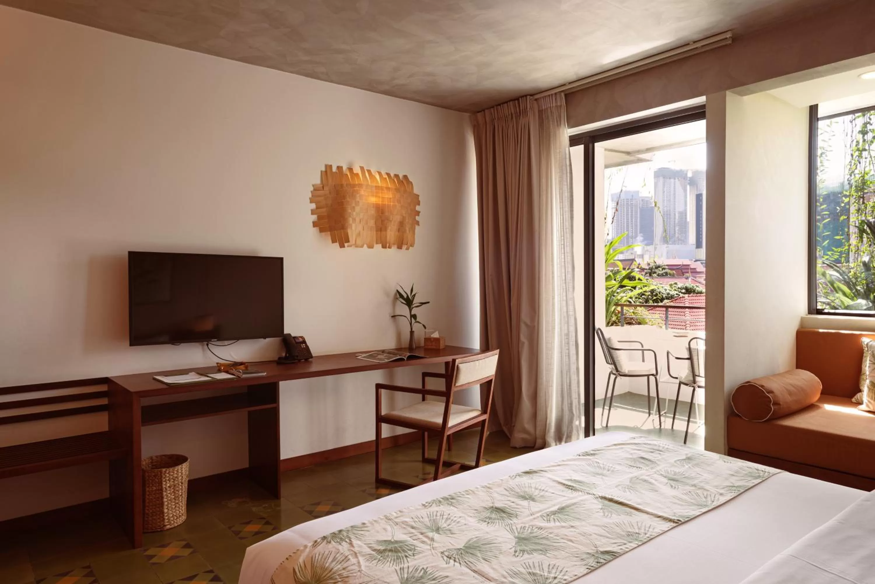 Bedroom, Bed in Penh House Hotel