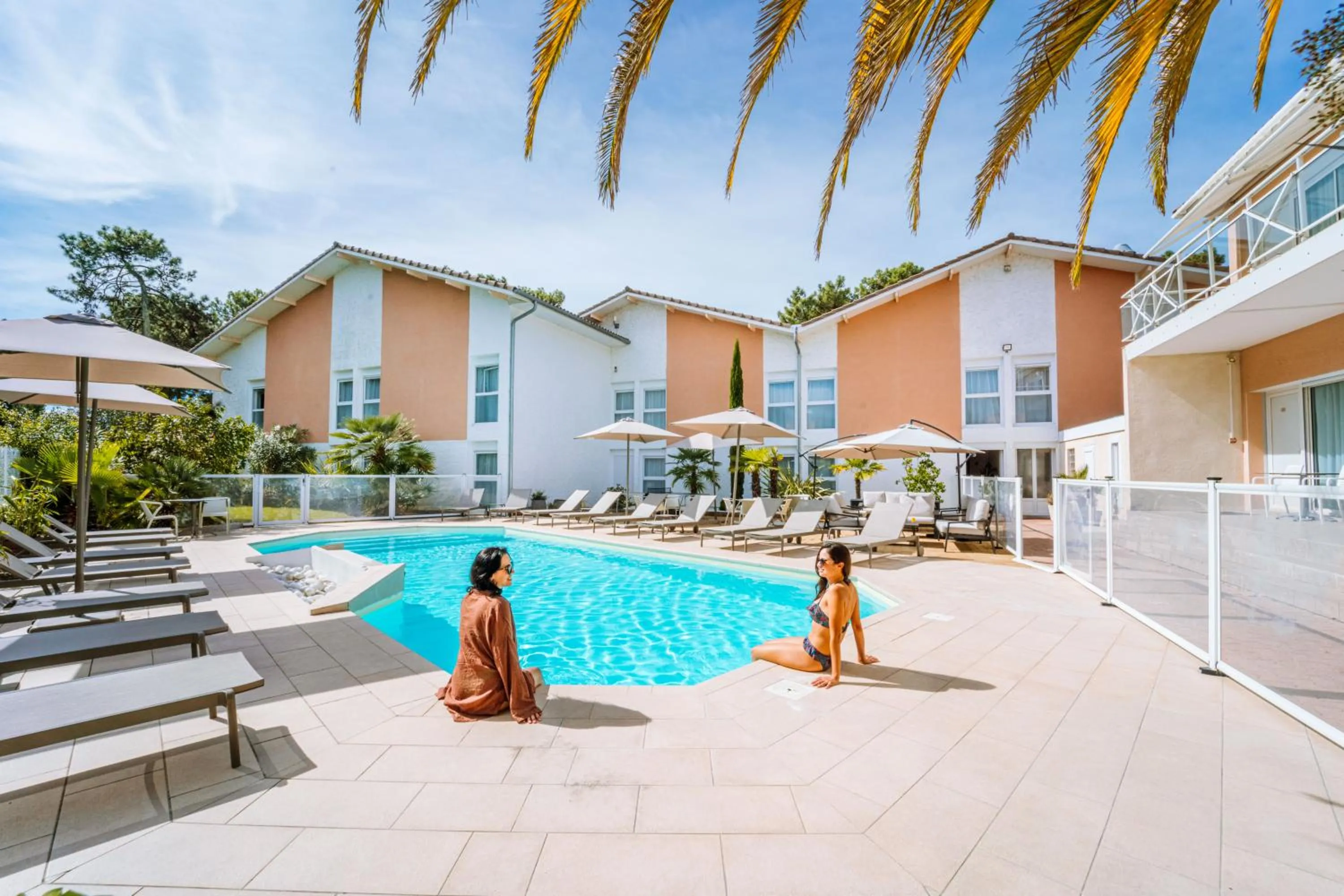Property building in Hôtel Restaurant La Forestière