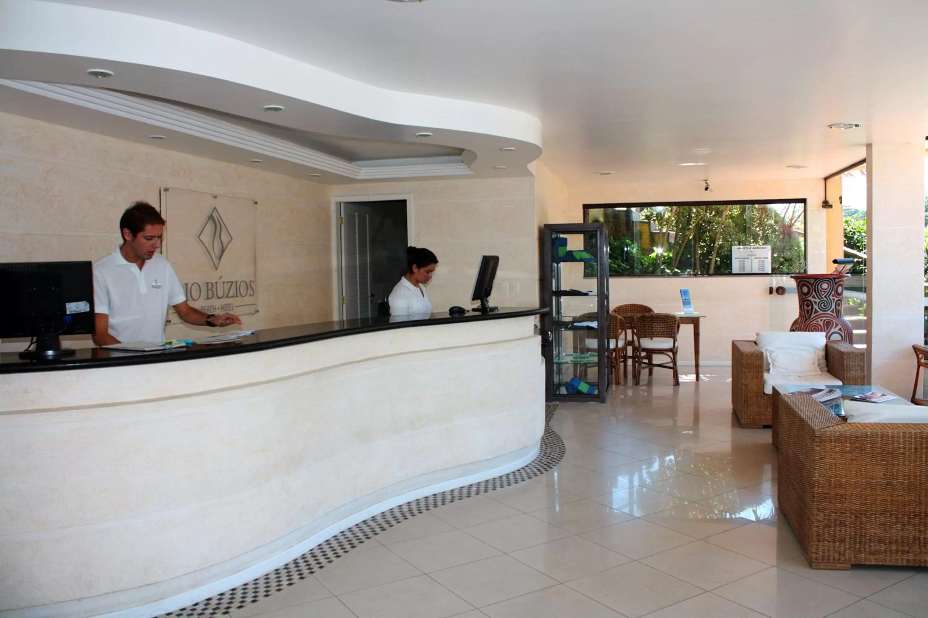Lobby or reception in Rio Búzios Beach Hotel
