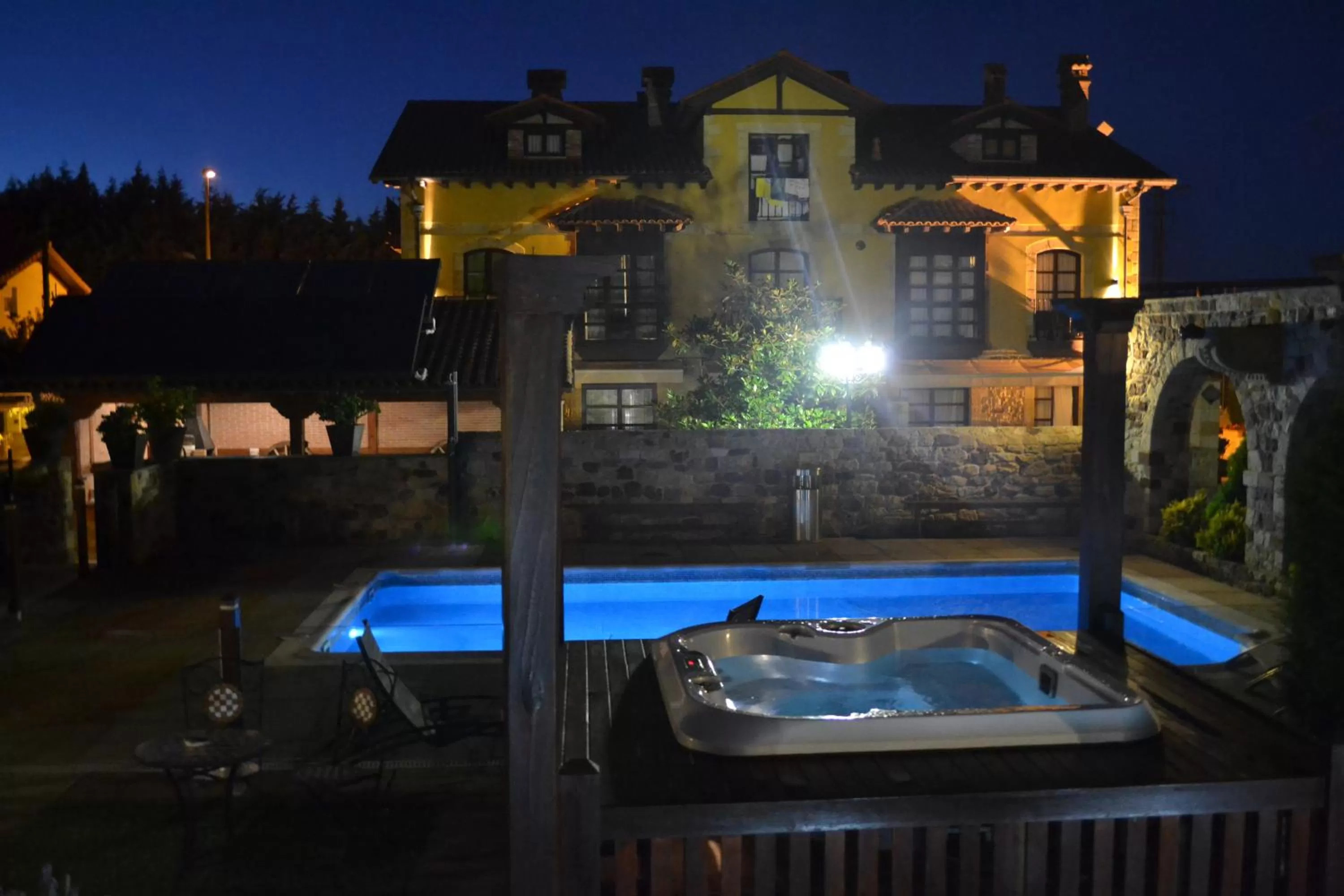 Hot Tub in Posada la Leyenda