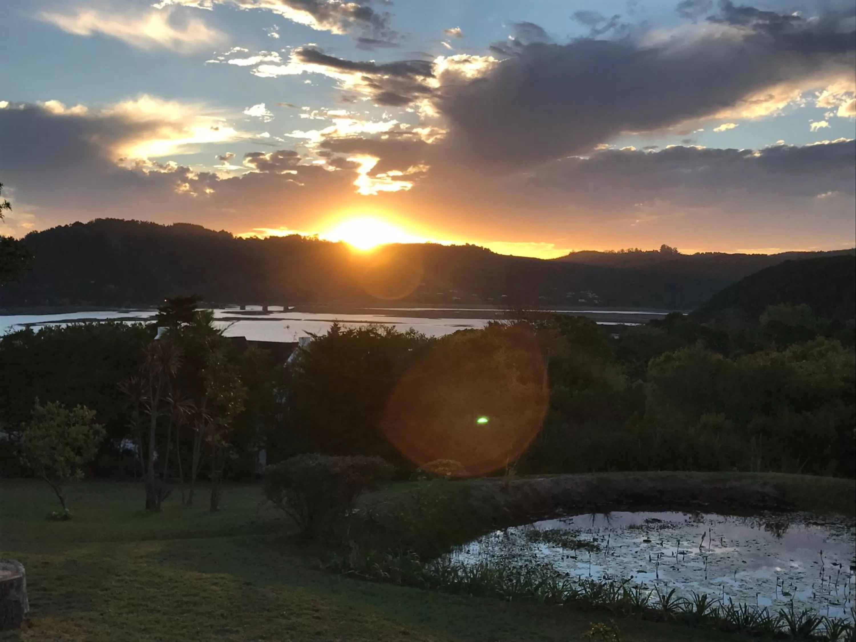 Sunrise/Sunset in Fish Eagle Lodge