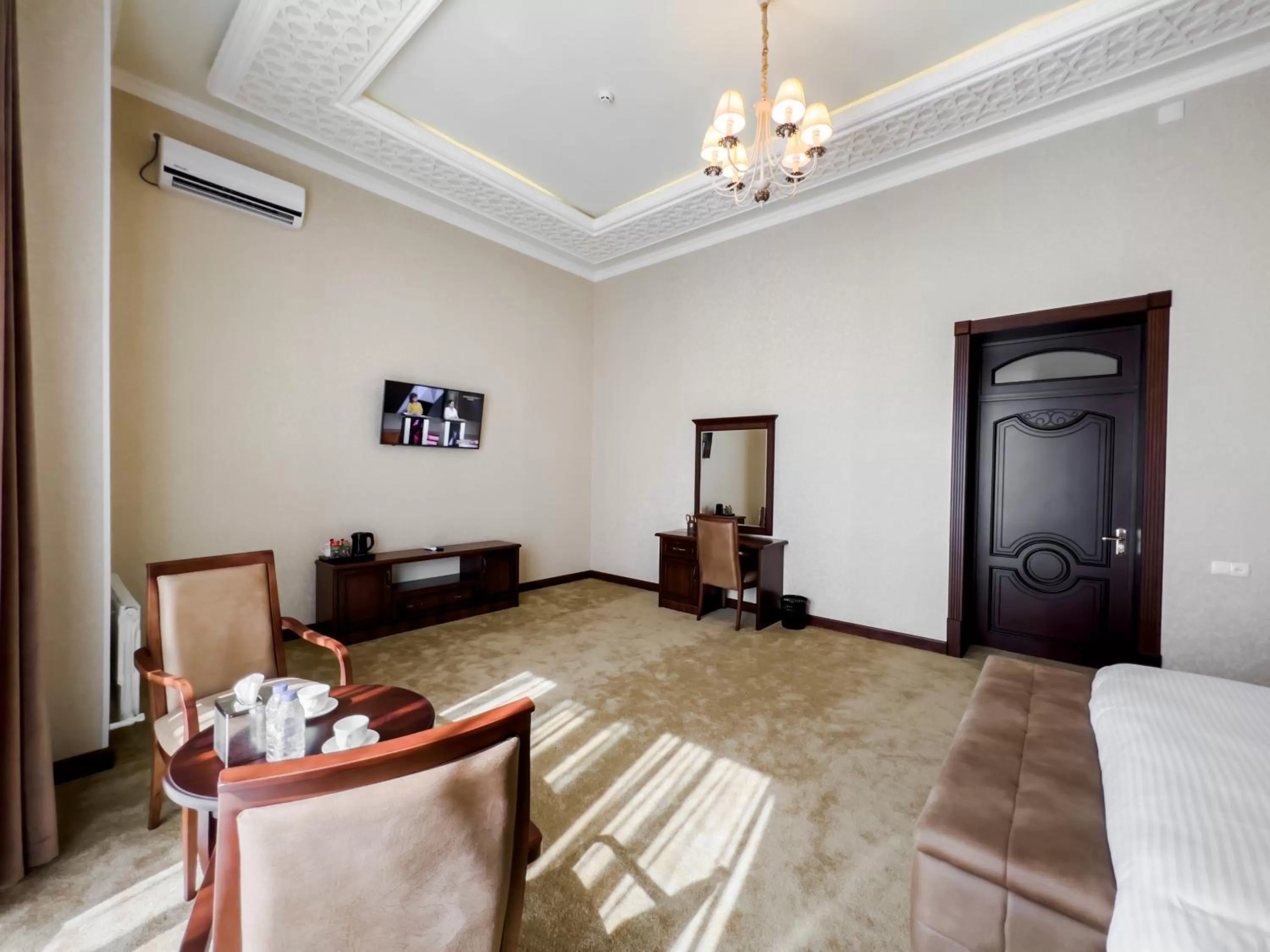 Bed in Hotel Marakanda