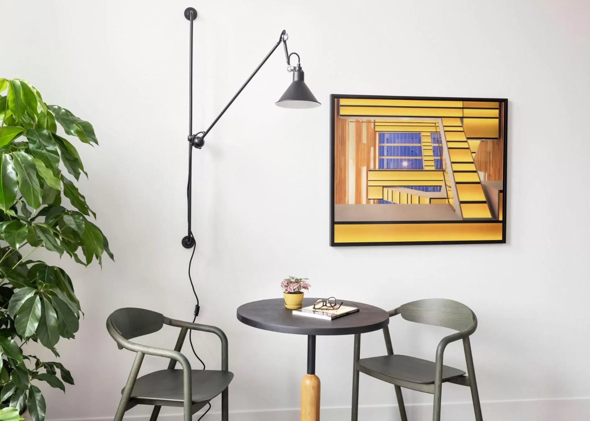 Seating area in ROOST Cleveland