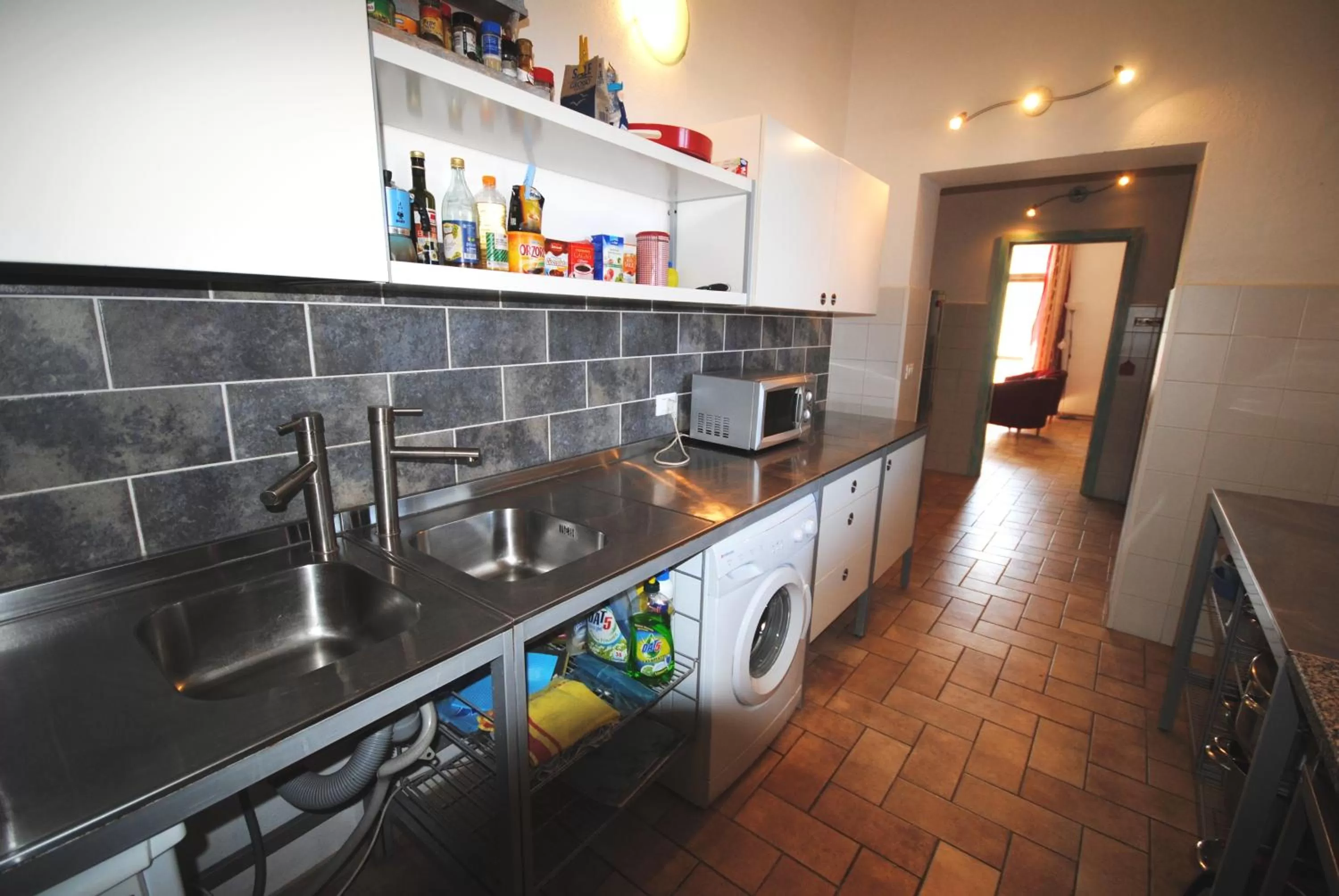 Kitchen or kitchenette in Holiday Residence Rifugio