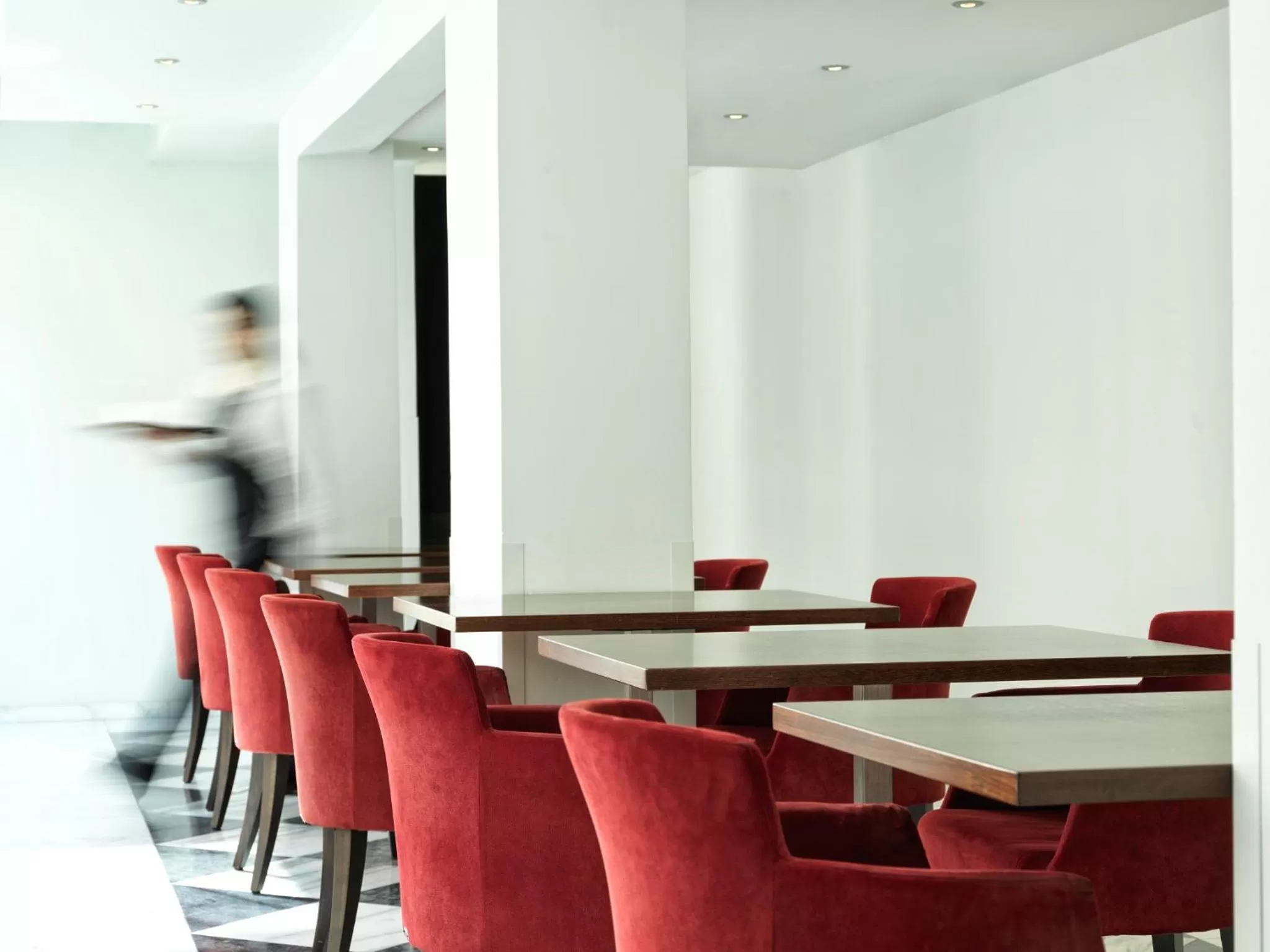 Dining area in Acropolis Hill Hotel