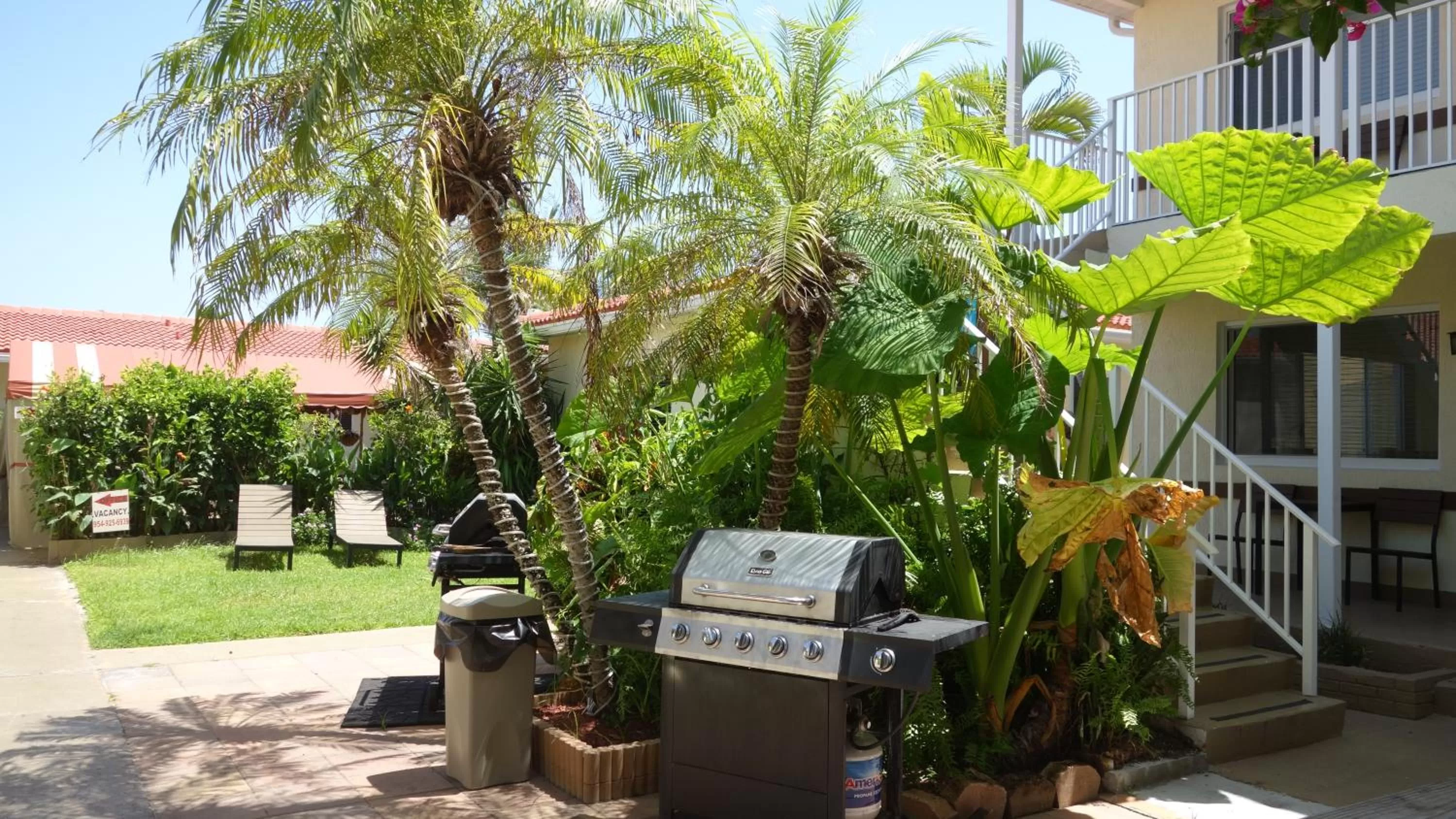 Patio in Ocean Drive Villas