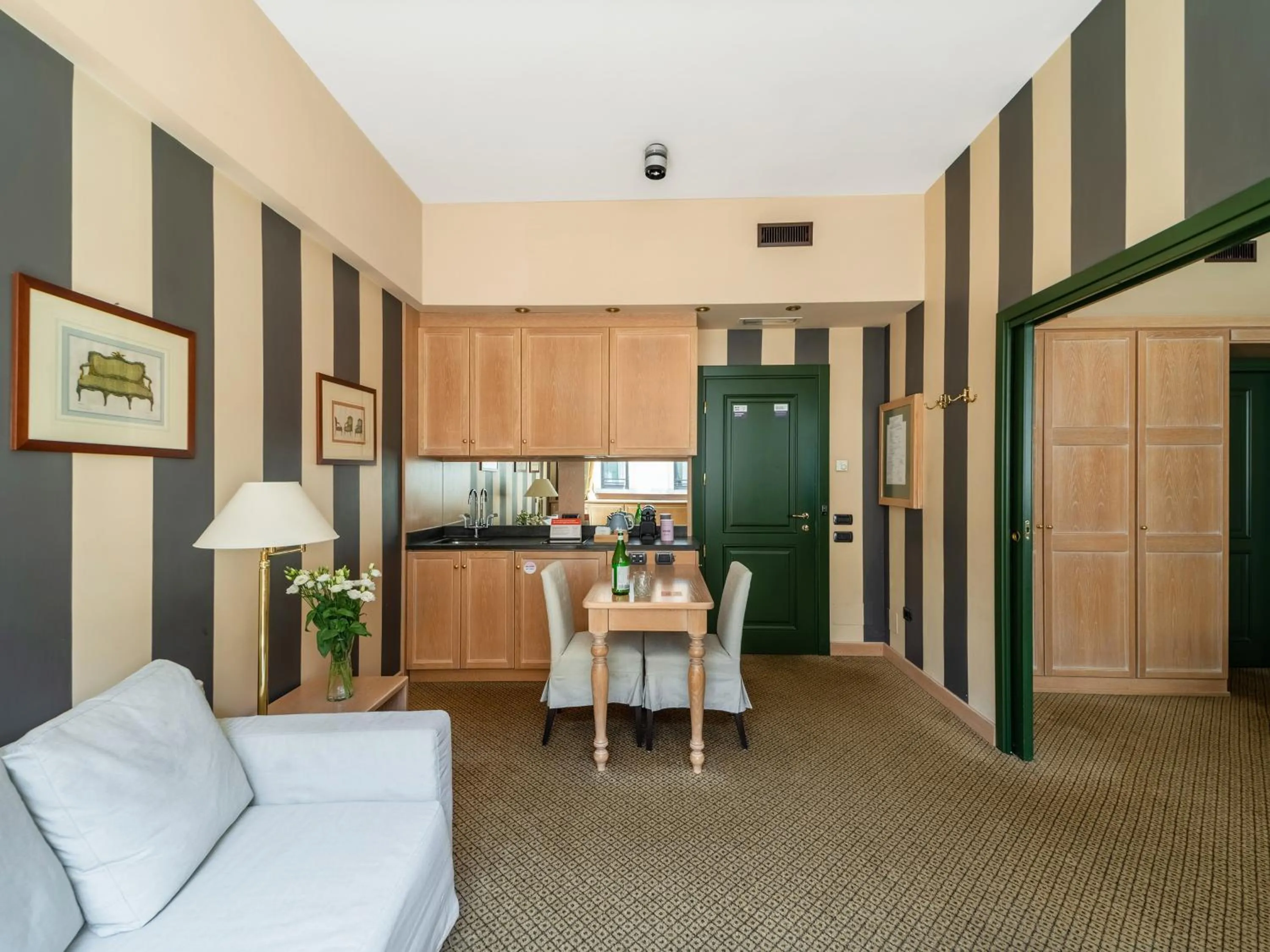 Seating area in Numa Milan Camperio