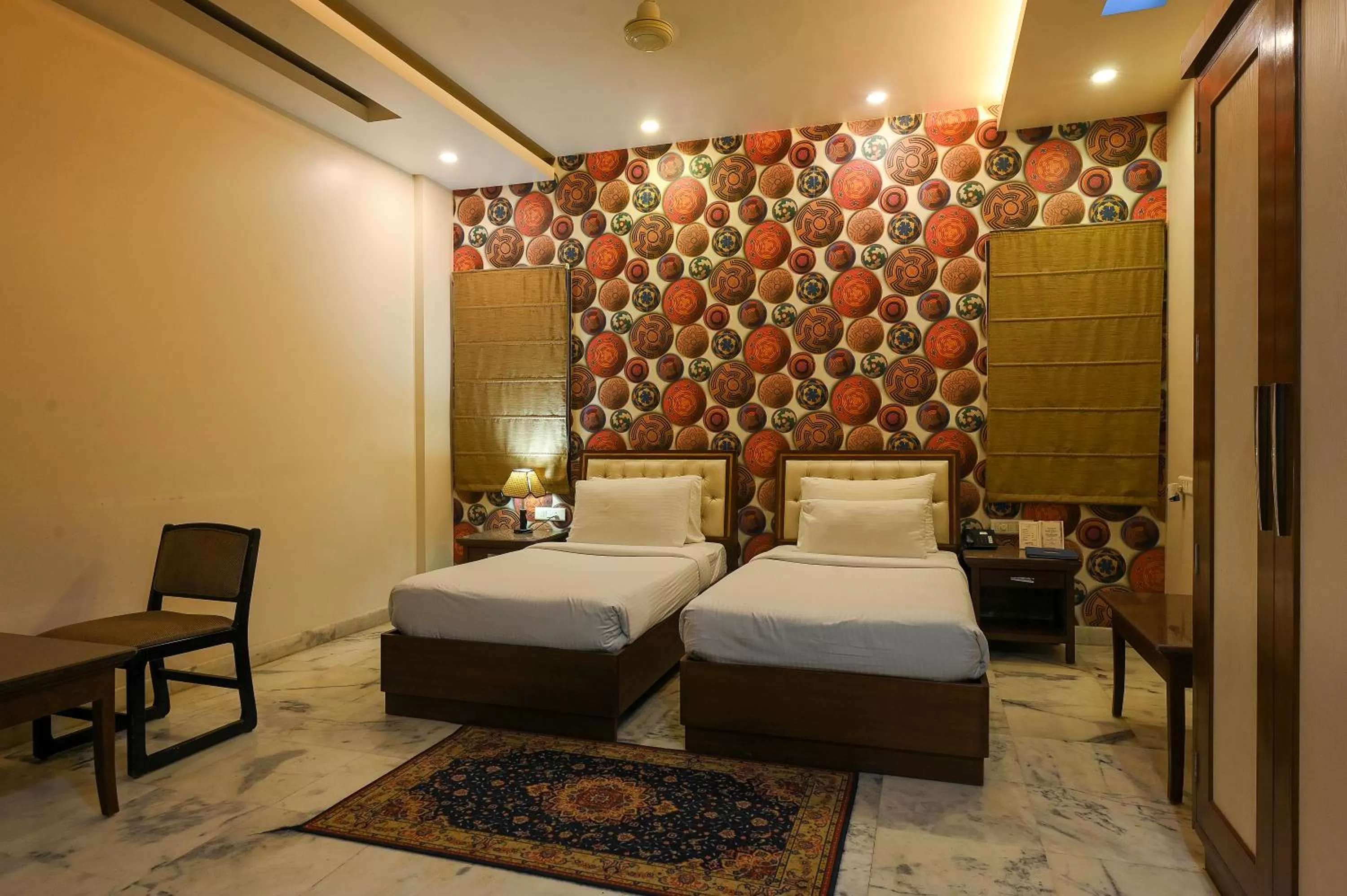 Bedroom, Bed in Hotel Leela Grande