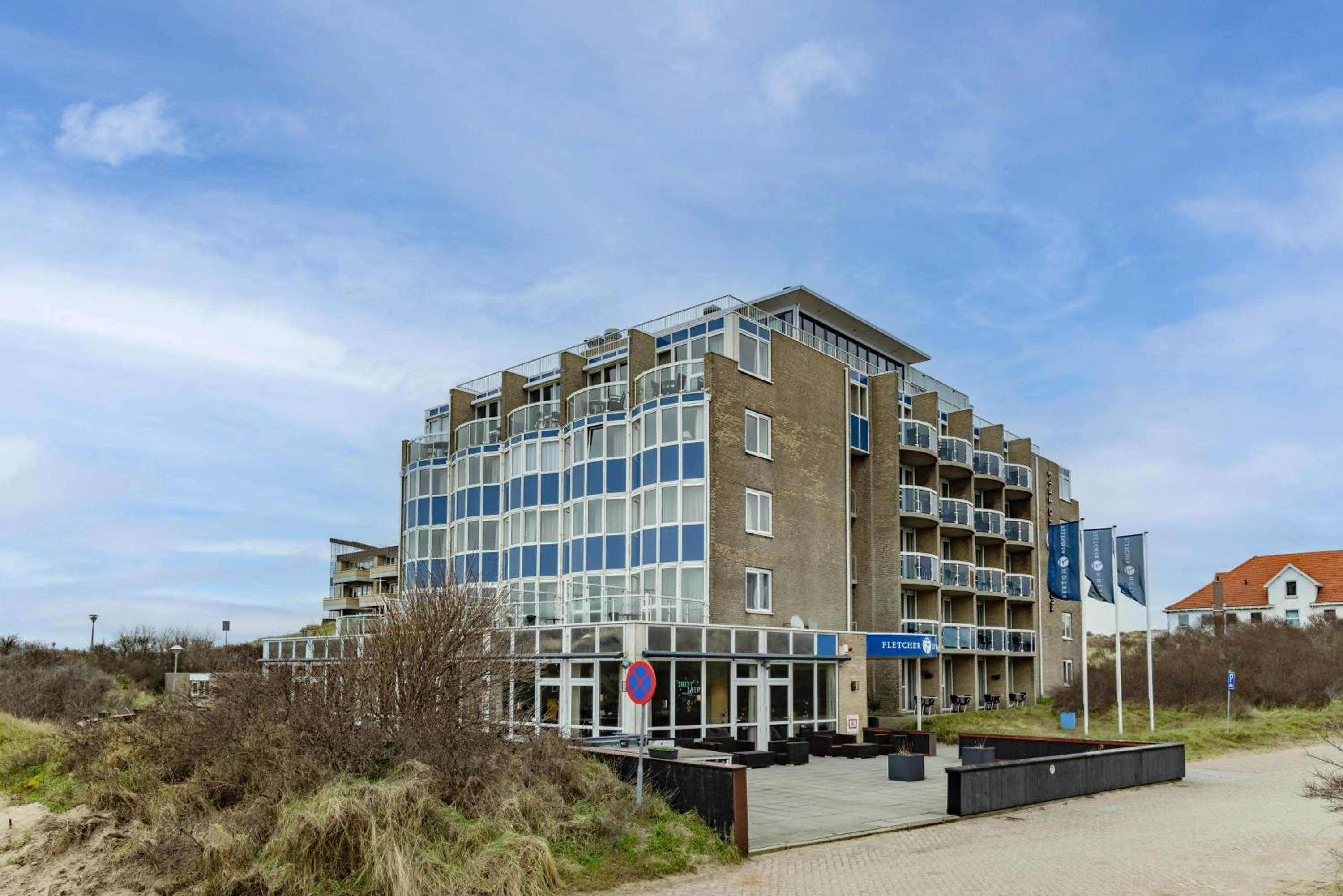 Property building in Fletcher Hotel Restaurant Zeeduin