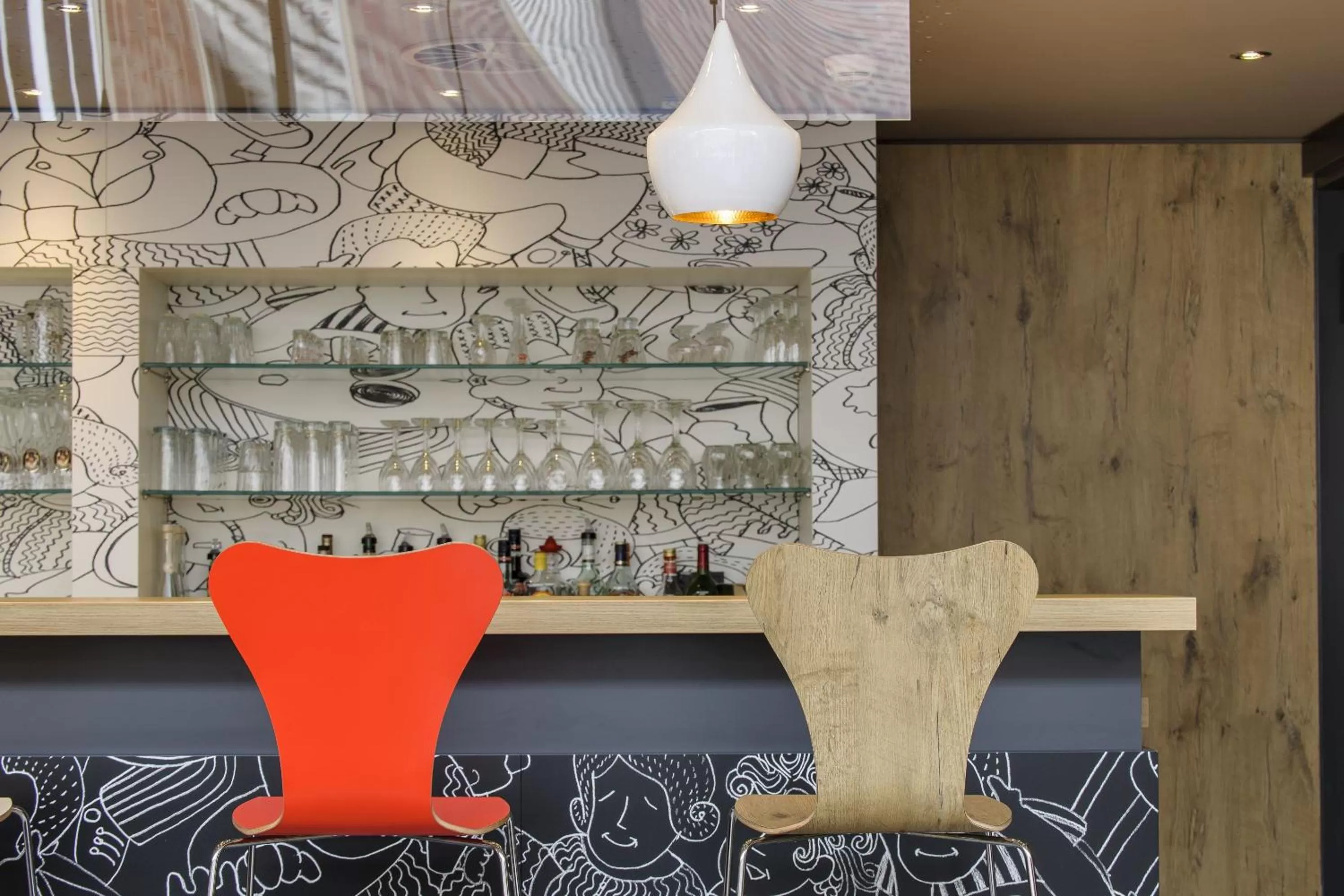 Lounge or bar in Ibis Münster City