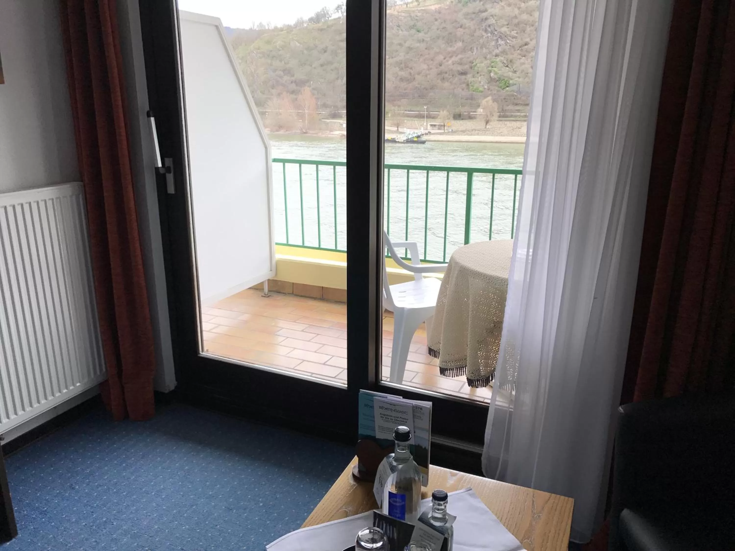 Balcony/Terrace in Hotel Rheinlust