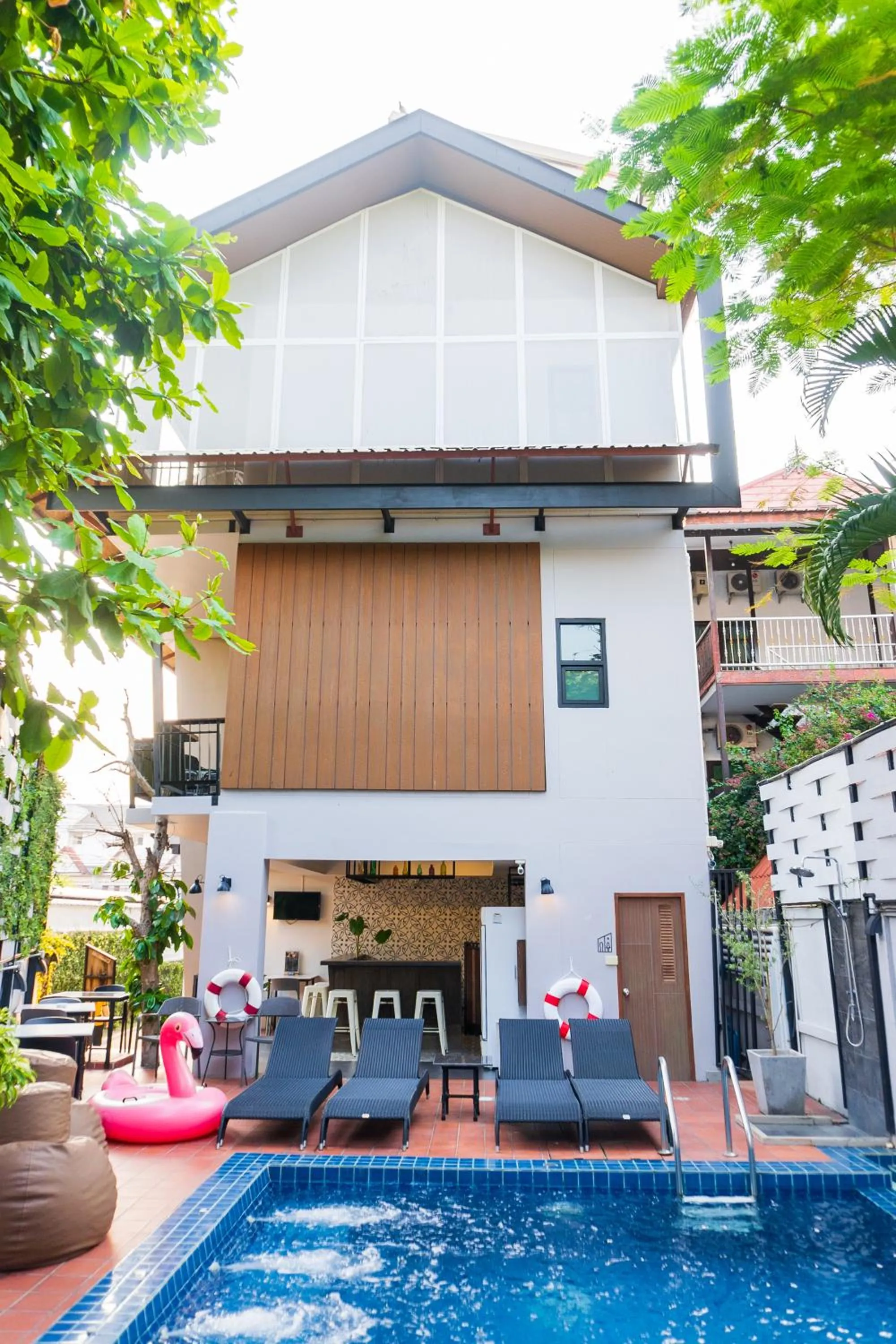 Property building in Wealth Boutique Hotel Chiang Mai