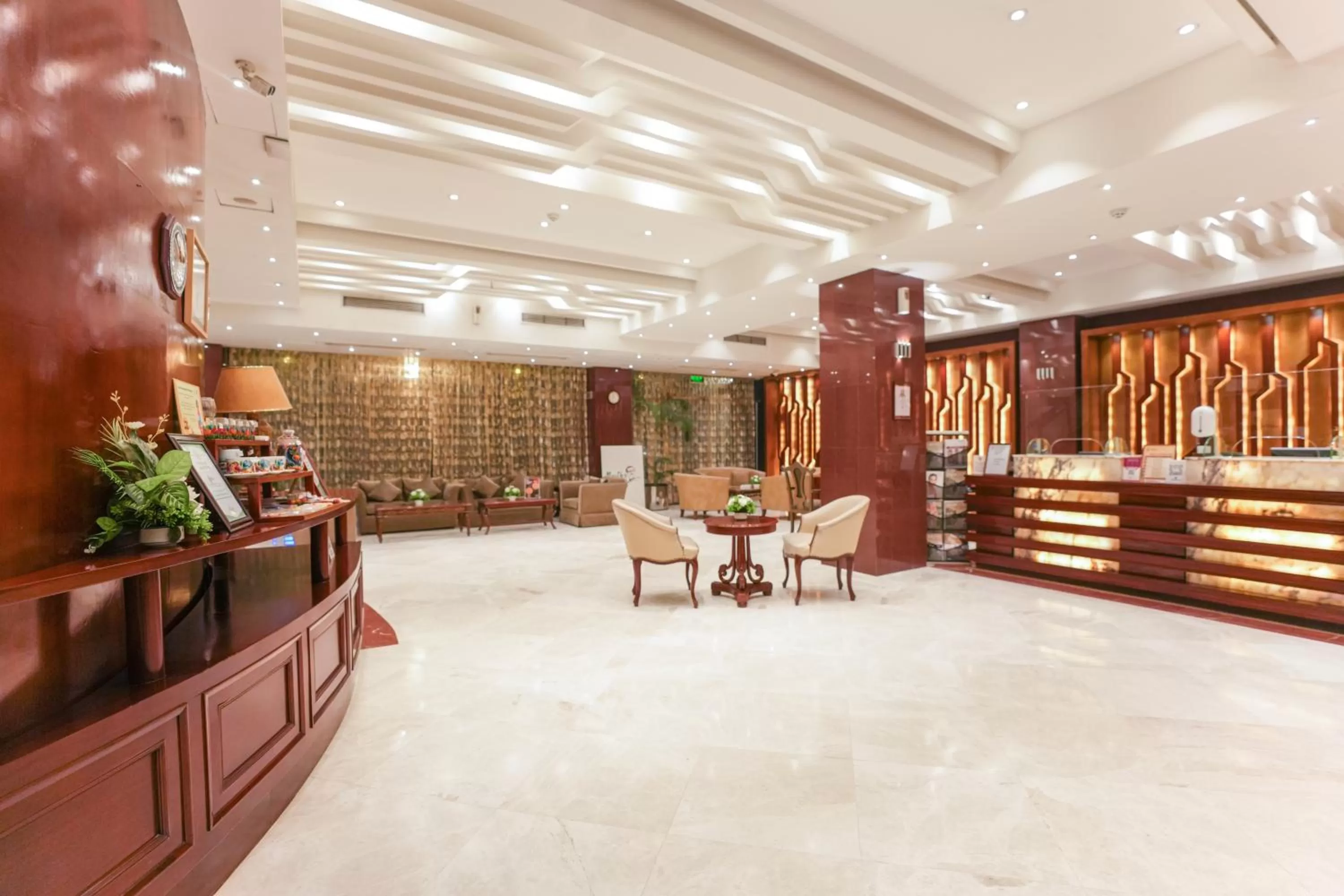 Lobby or reception in Hotel Sarina