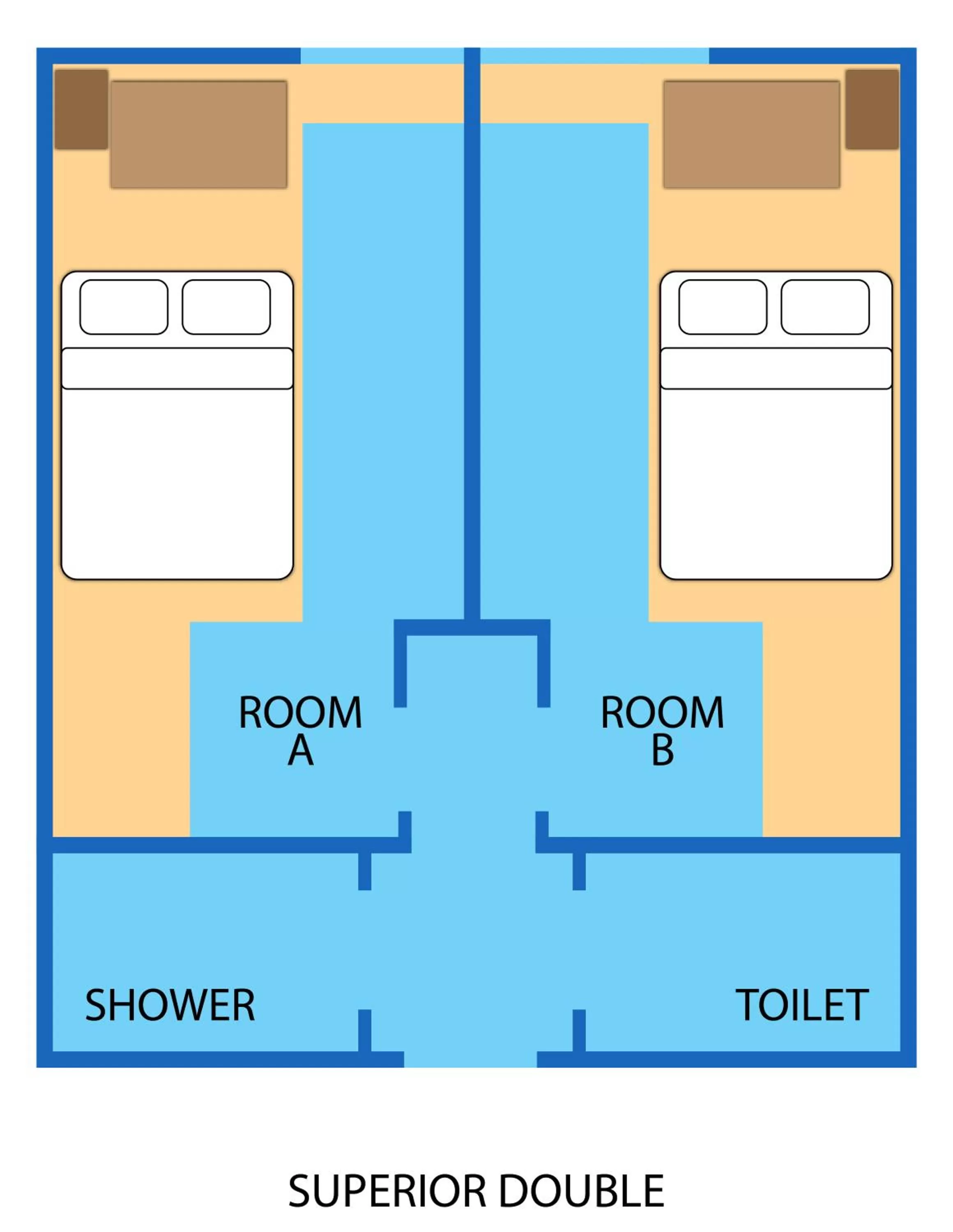 Superior Double Room in Misty Hills