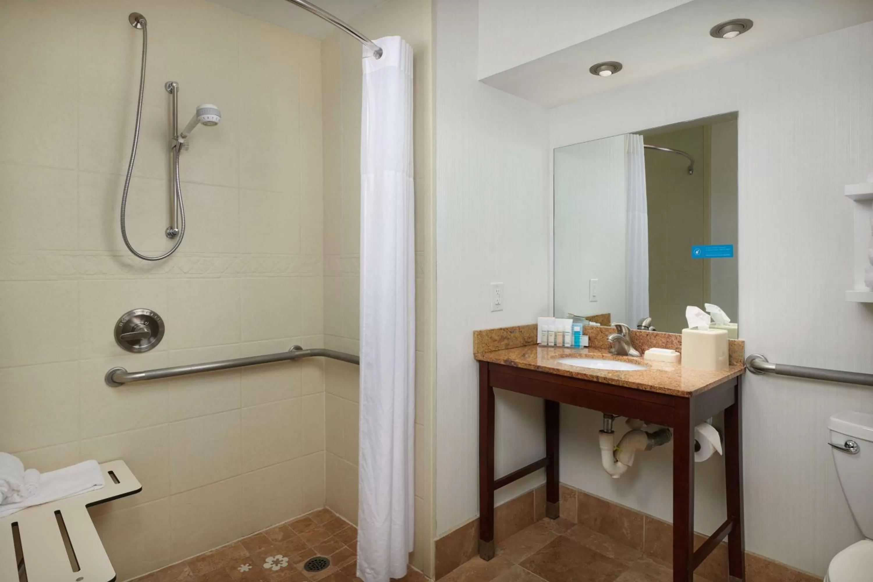 Bathroom in Hampton Inn Clemson