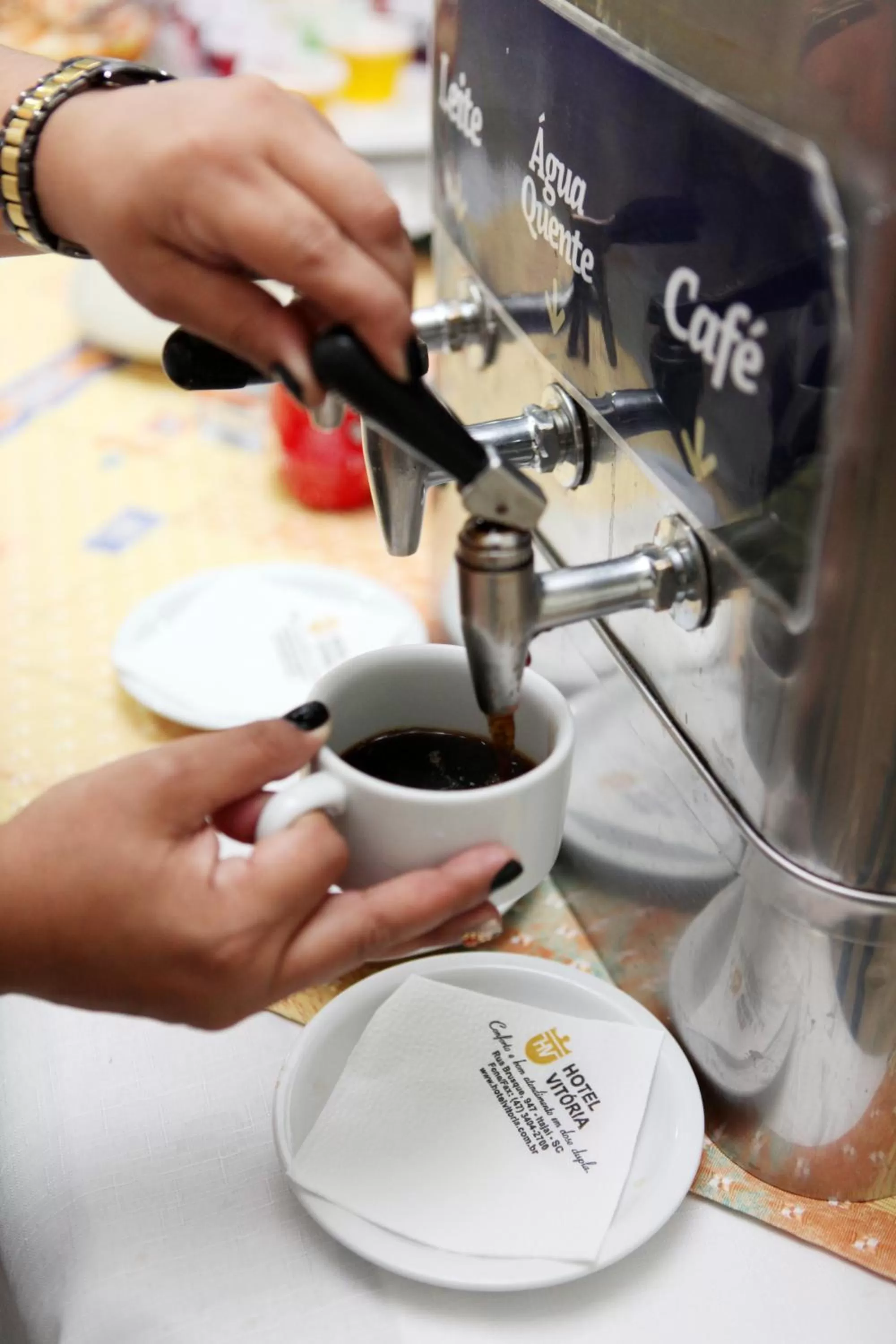 Breakfast in Hotel Vitoria - Itajaí