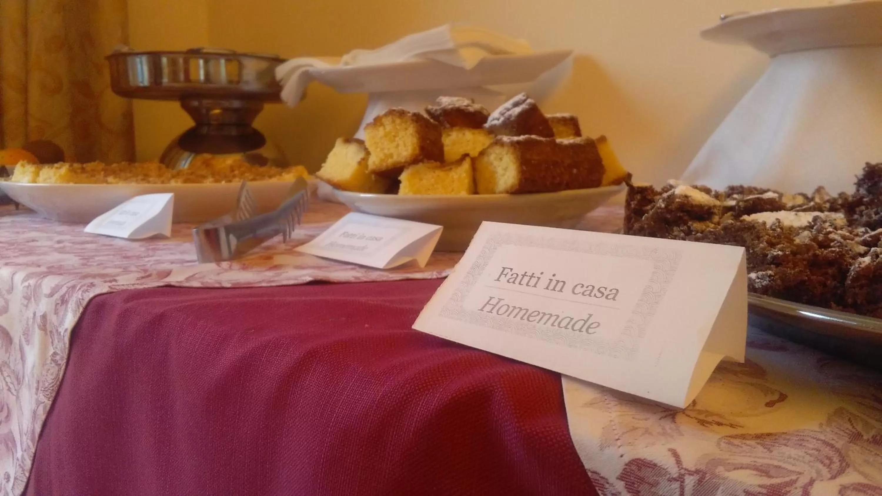 Food in Palace Hotel Due Ponti