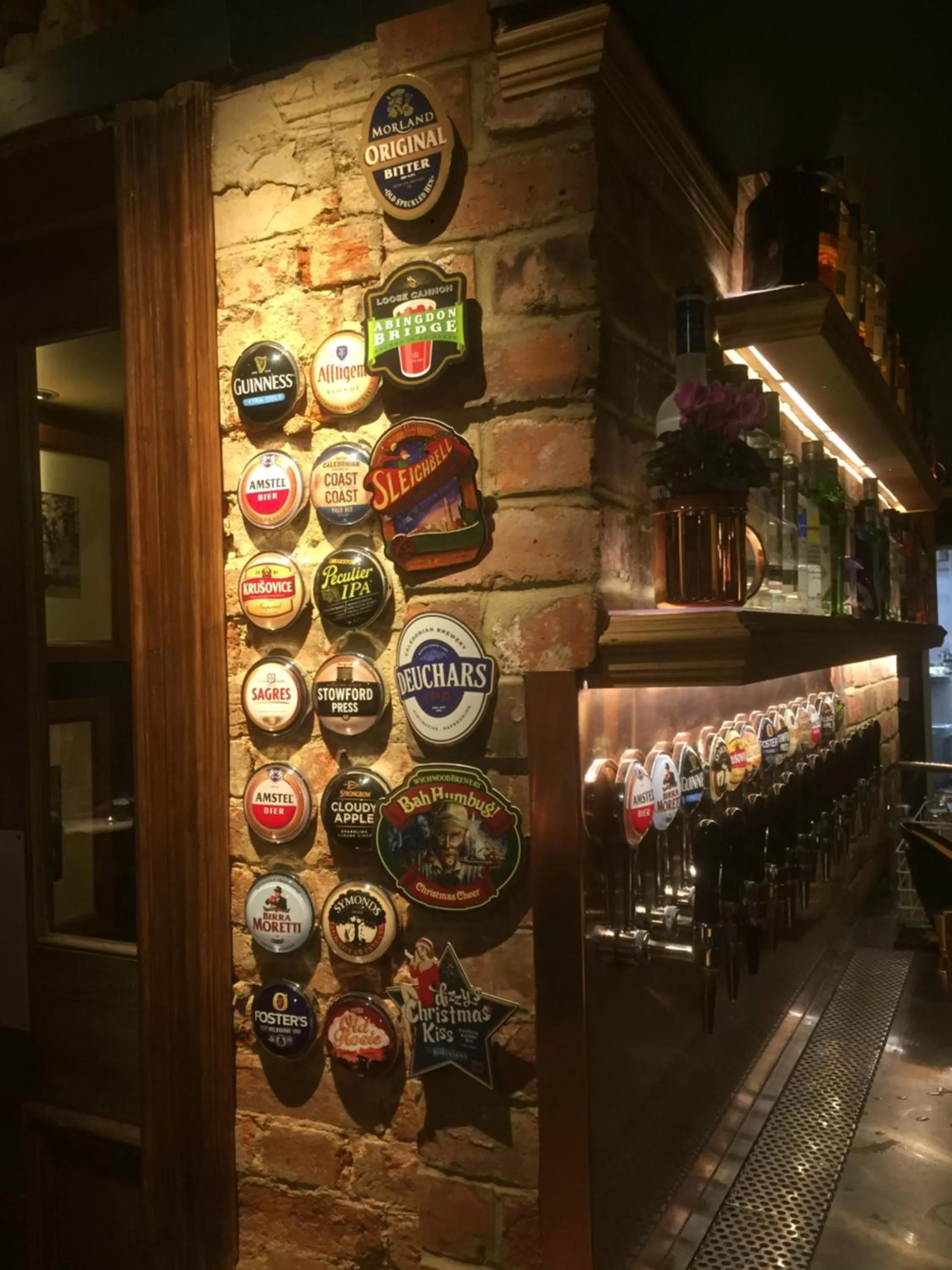 Alcoholic drinks in The Brewery Tap