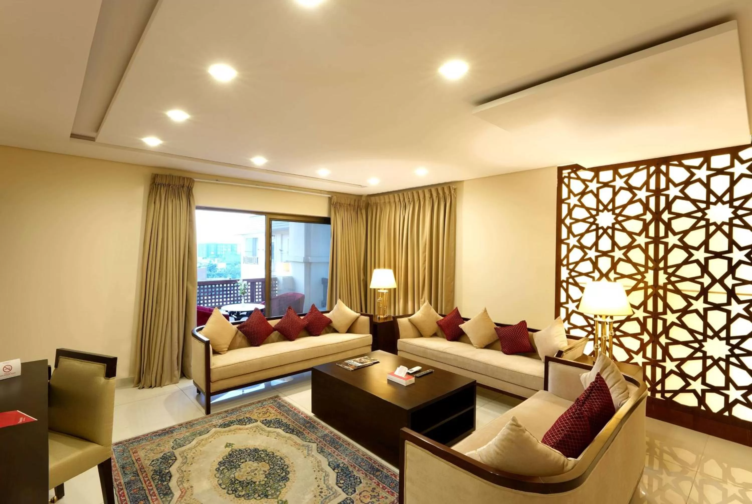 Living room in Ramada by Wyndham Lahore Gulberg II