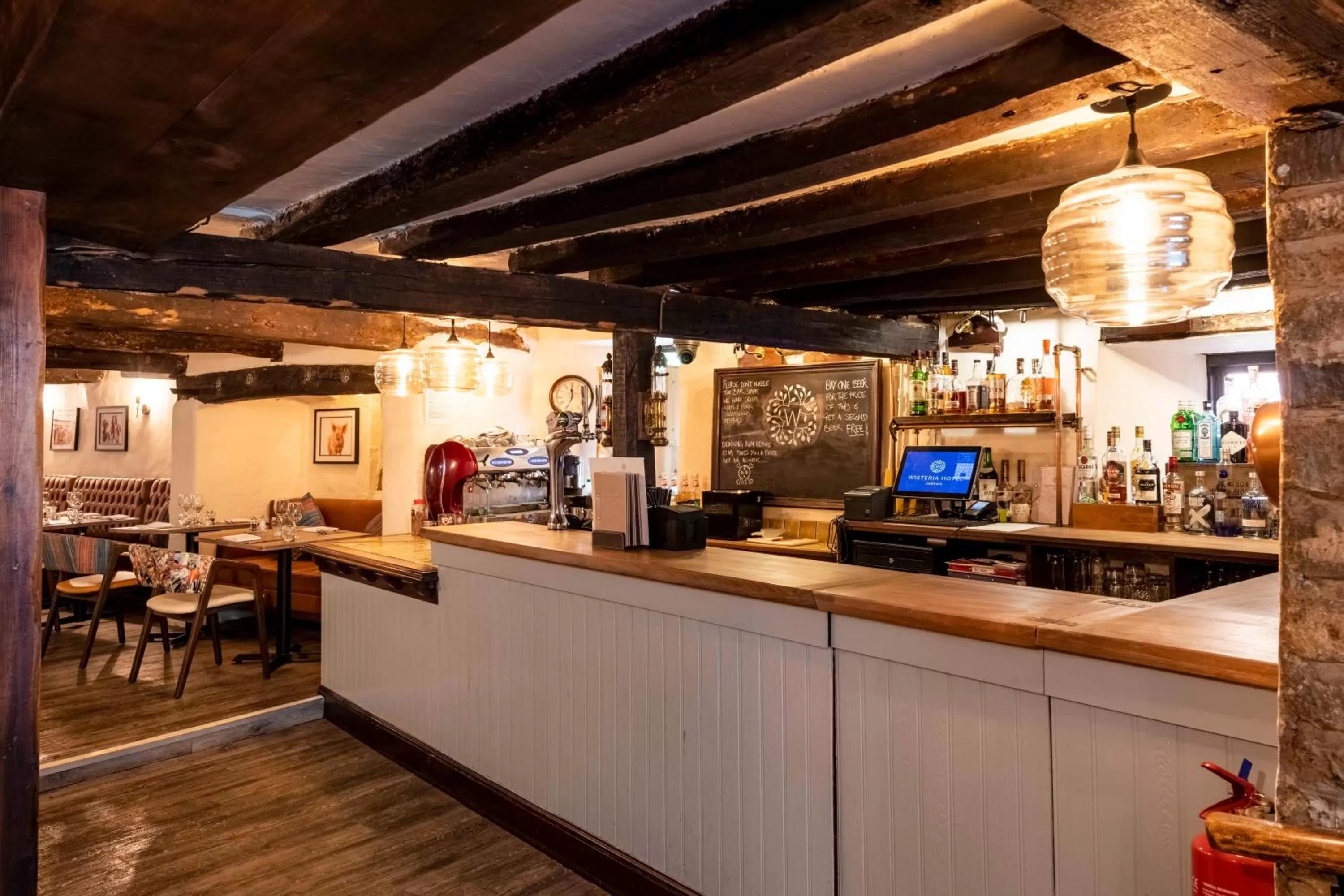 Property building in Wisteria Hotel