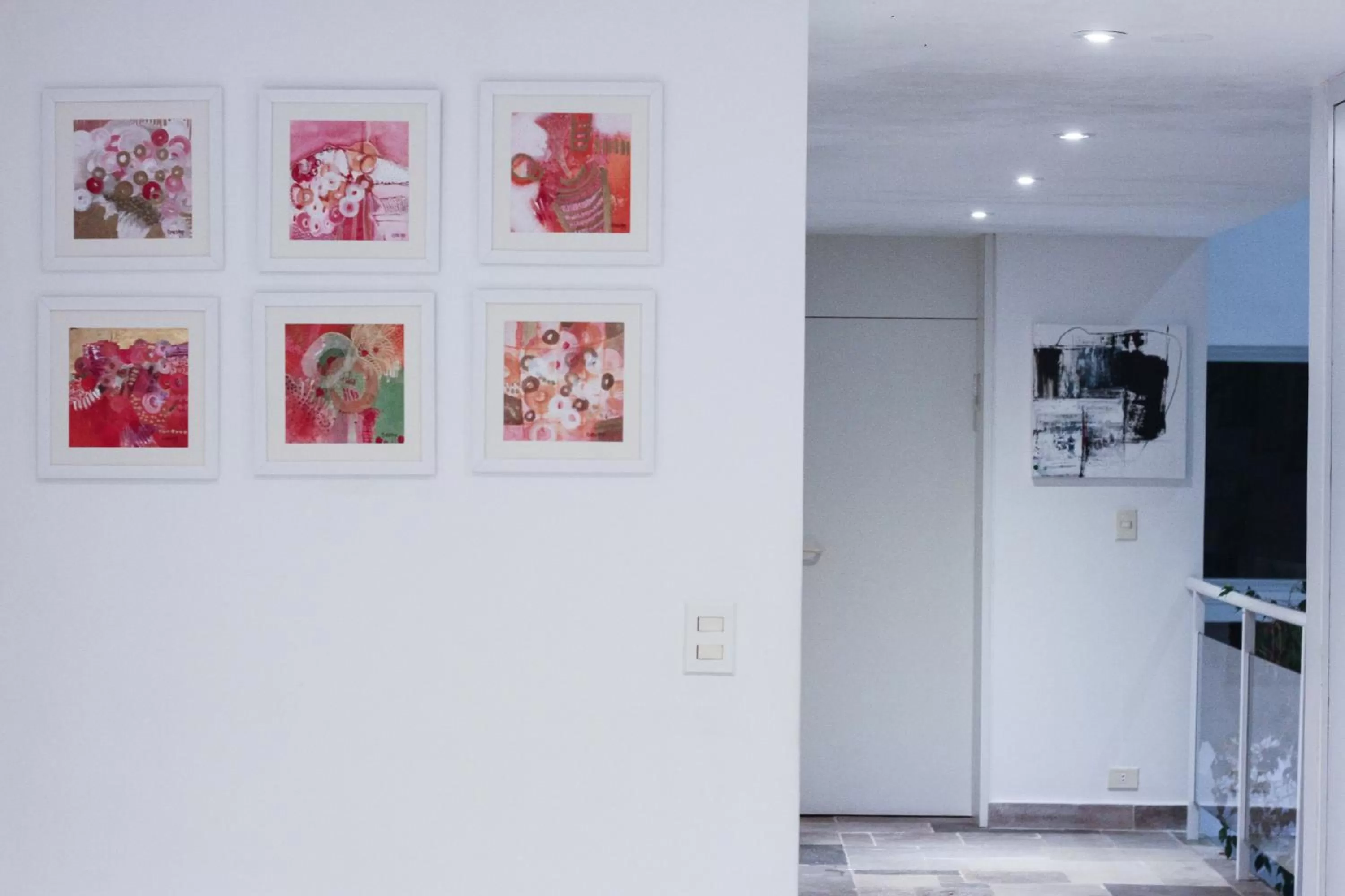 Communal lounge/ TV room in Guest House Guarujá