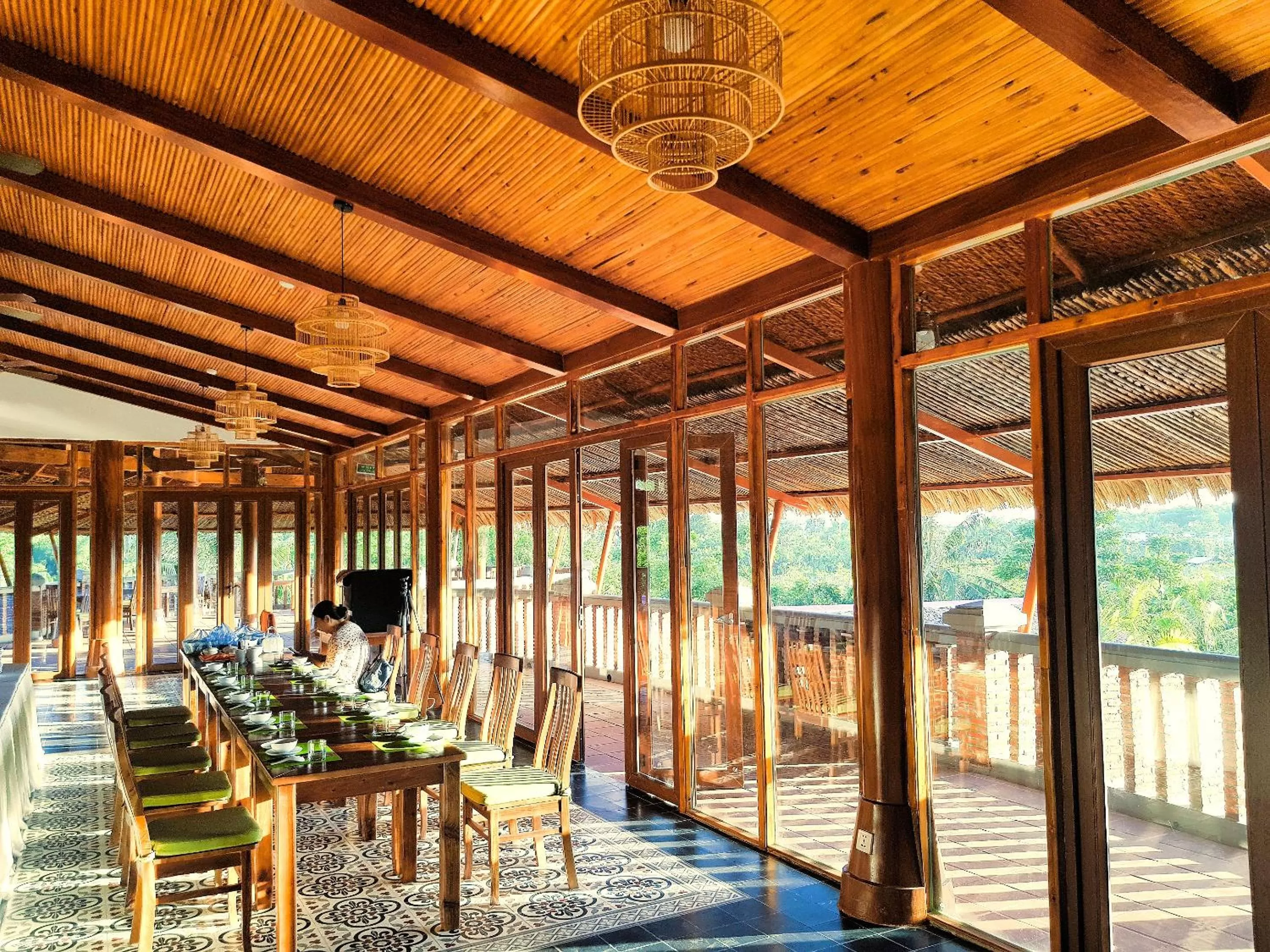 Restaurant/places to eat in Can Tho Ecolodge