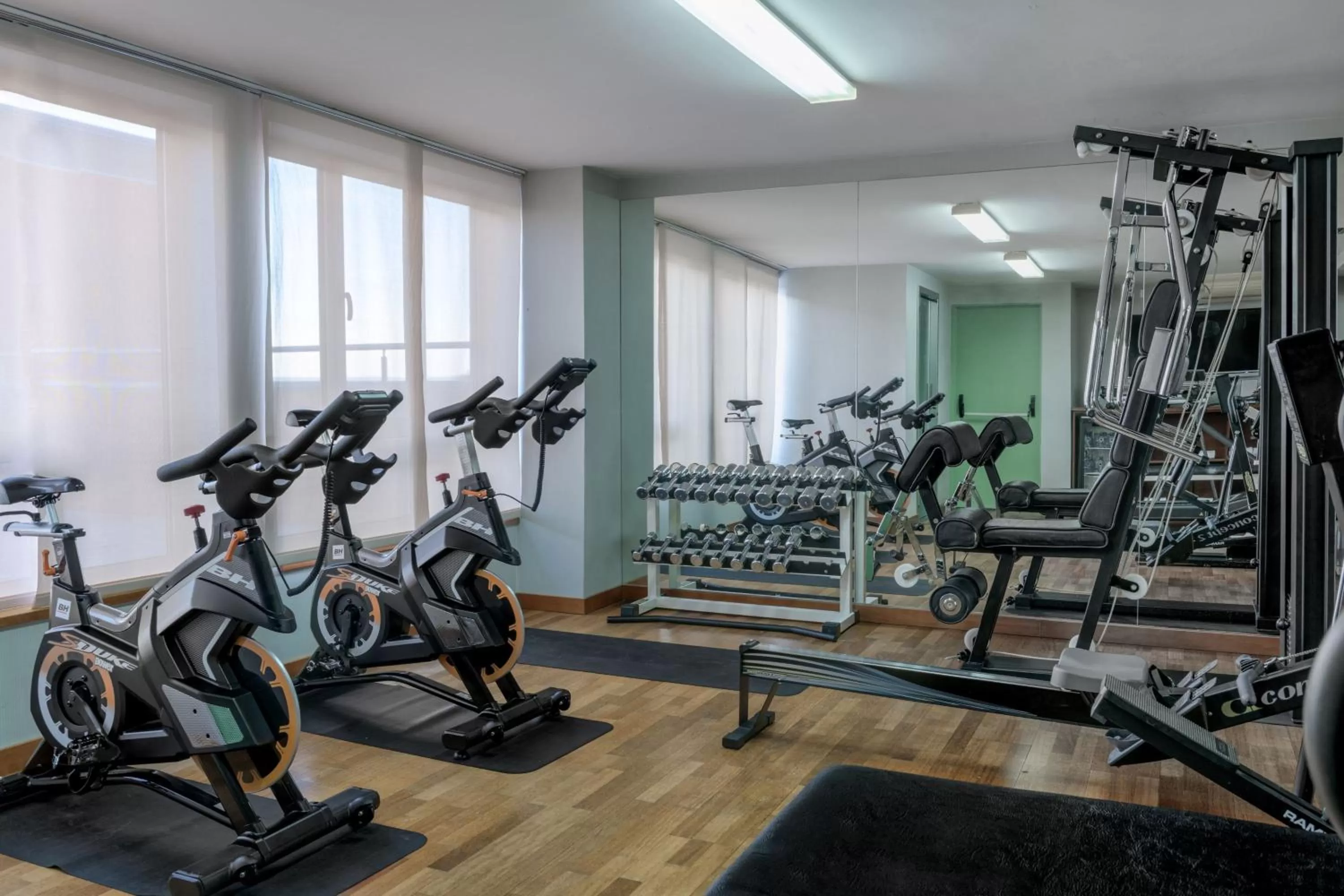 Fitness centre/facilities in AC Hotel Guadalajara by Marriott, Spain