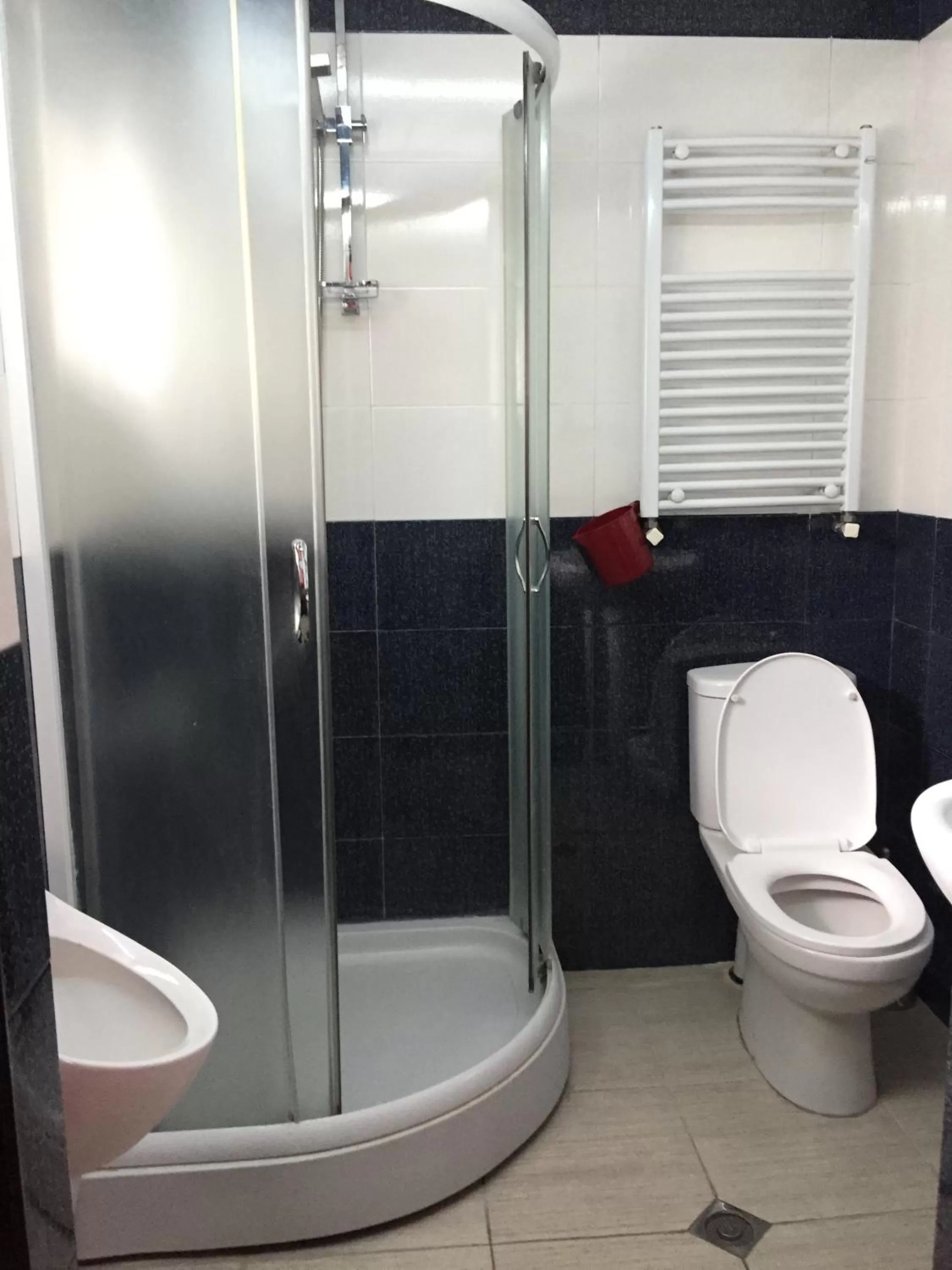 Shower, Bathroom in Hotel Formula-1