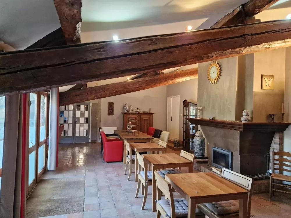 Living room in Domaine La Sauzette