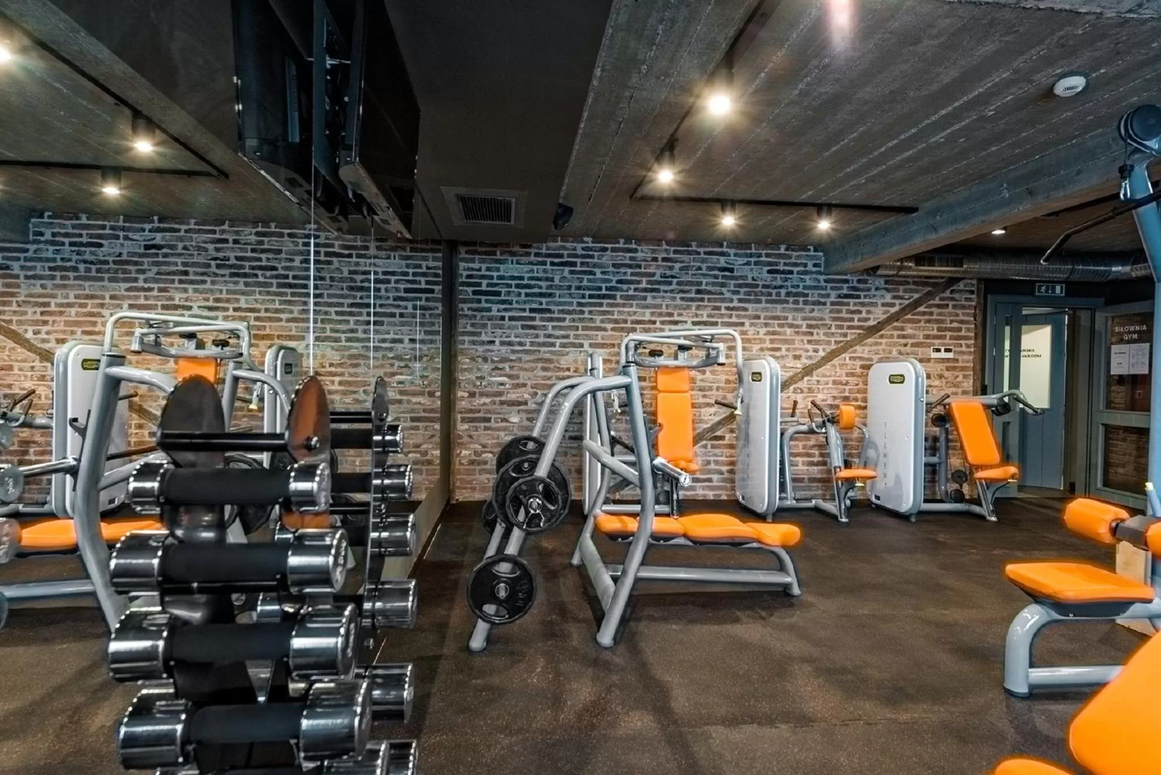 Fitness centre/facilities in Hotel Szary Residence
