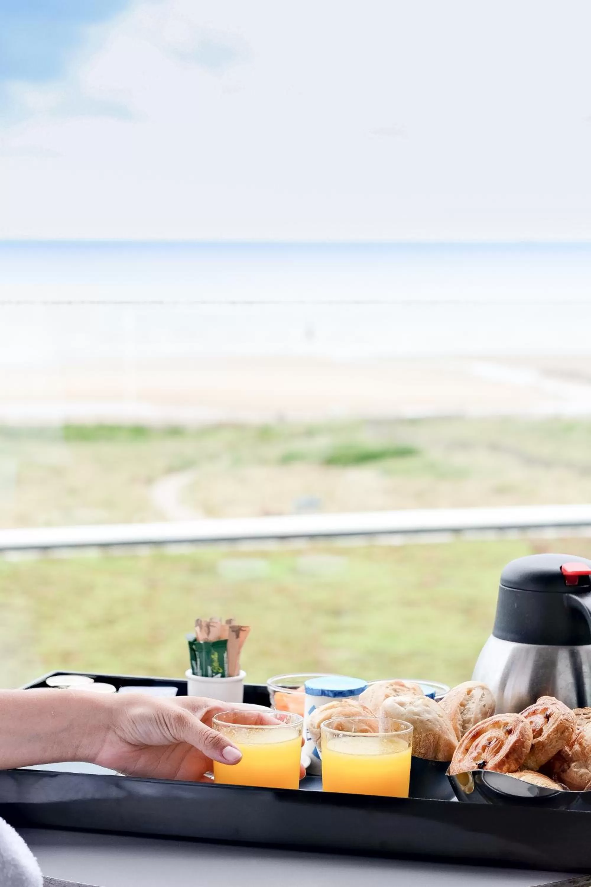 Deluxe Twin Room with Sea View in Thalazur Cabourg - Hôtel & Spa