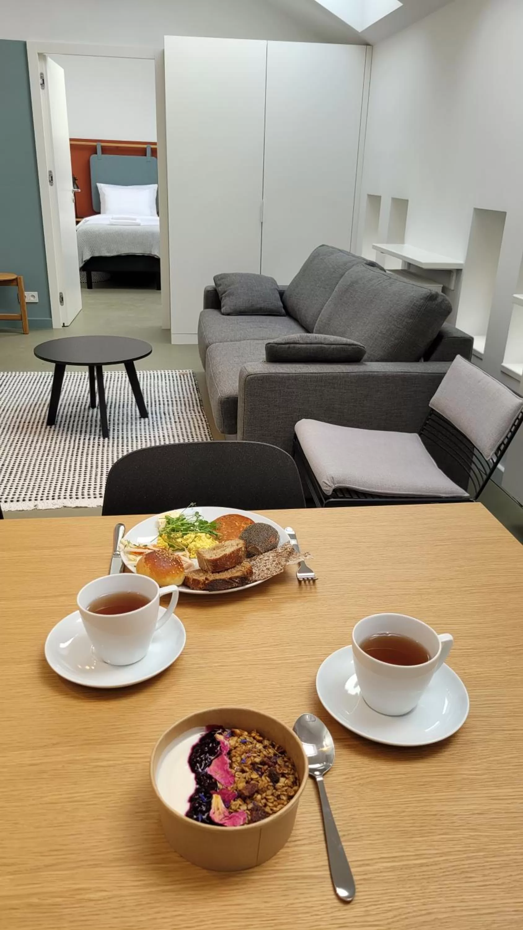 Breakfast in PLANTONIA Aparthotel