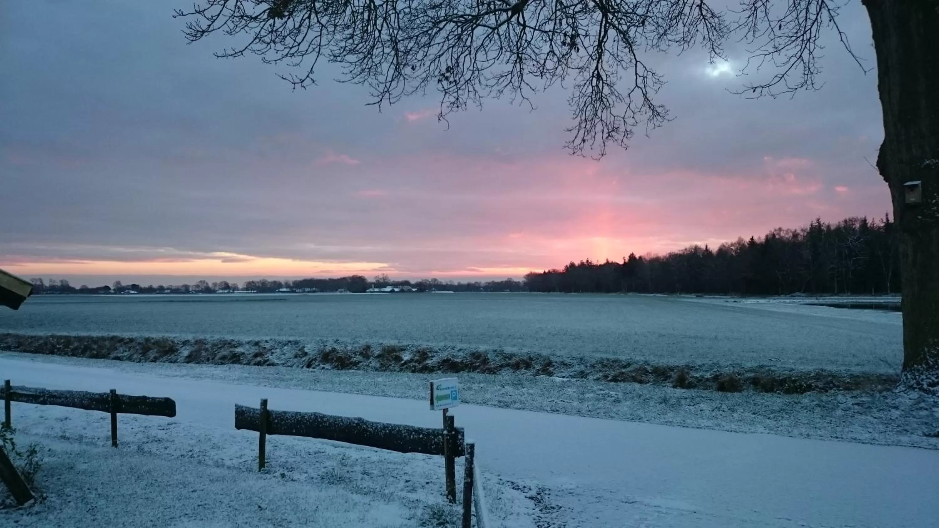 Winter in B&B Verwoldsehof 'Op de deel'