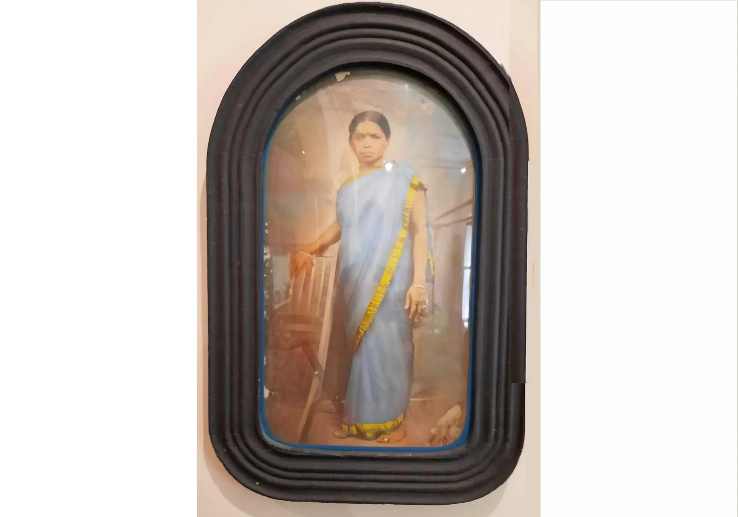 Decorative detail in Saratha Vilas Chettinad