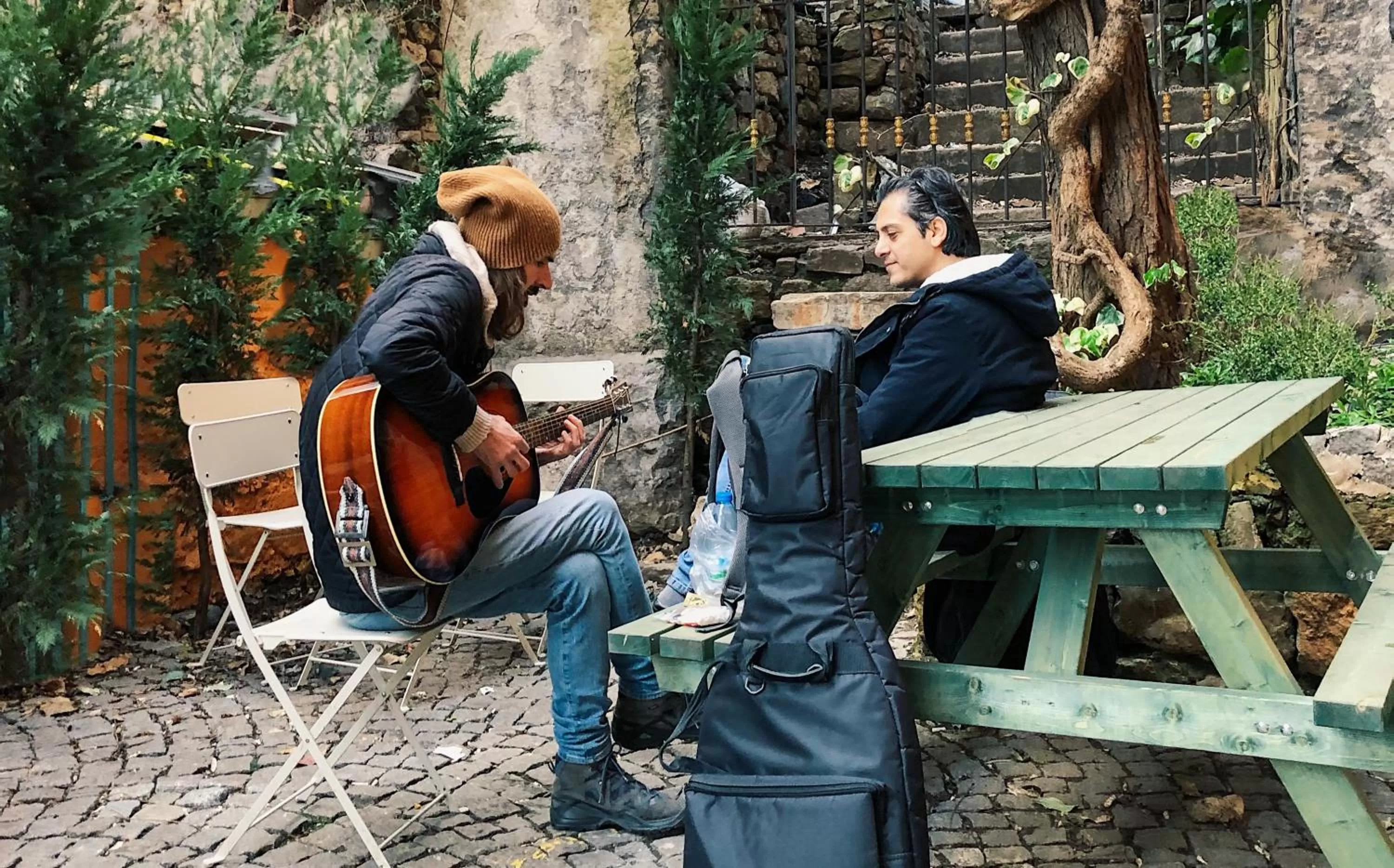 People in House MOLA Galata