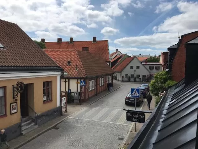 Street view in Hotell Bäckagården