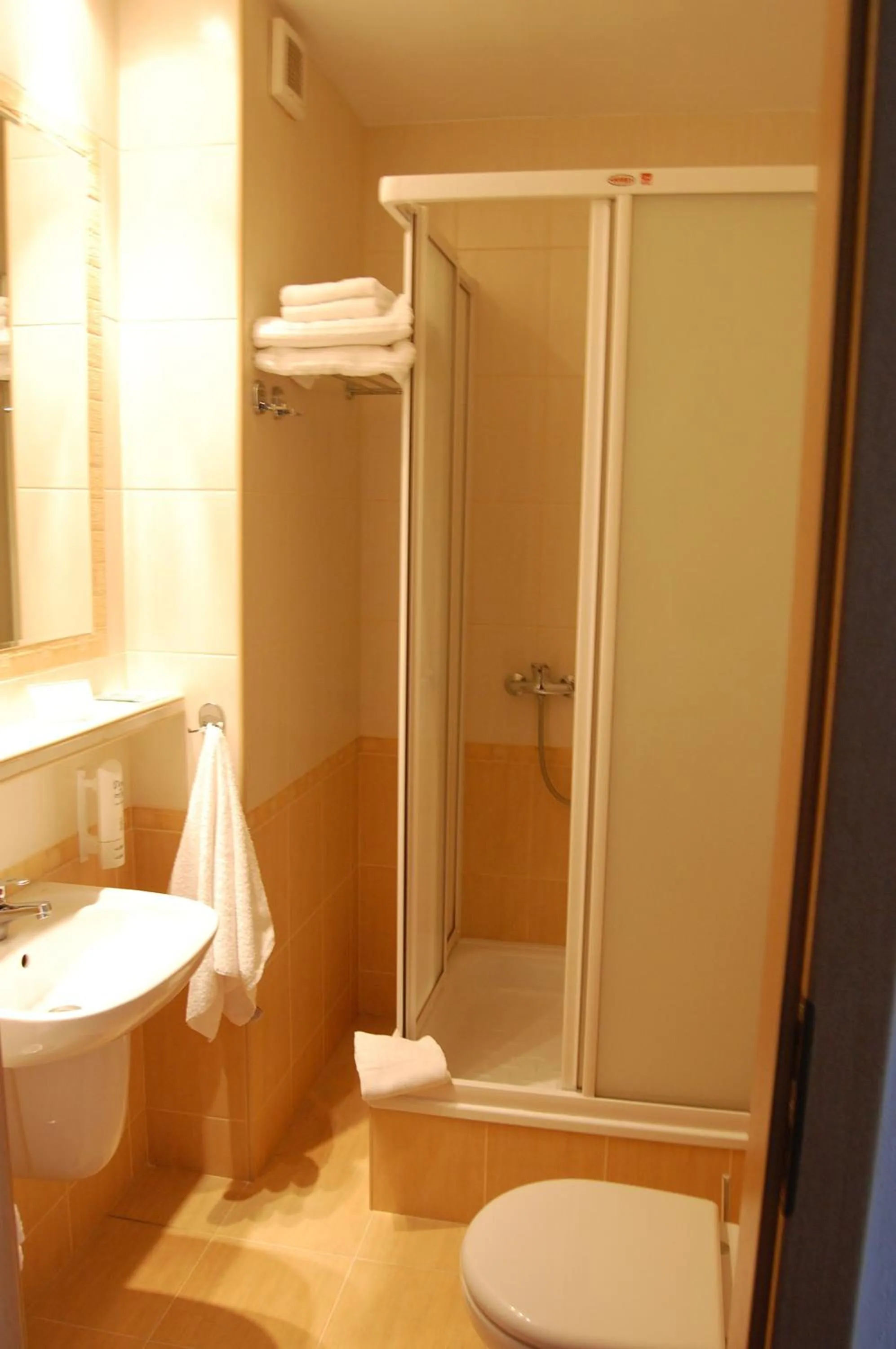 Bathroom in Hotel Wodnik