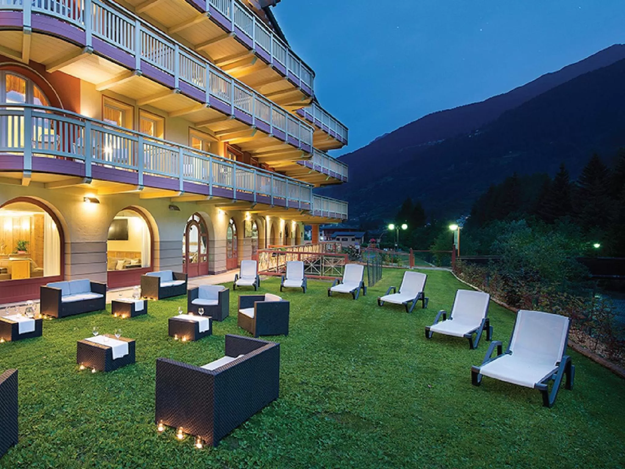 Property Building in Residence Club Ponte Di Legno