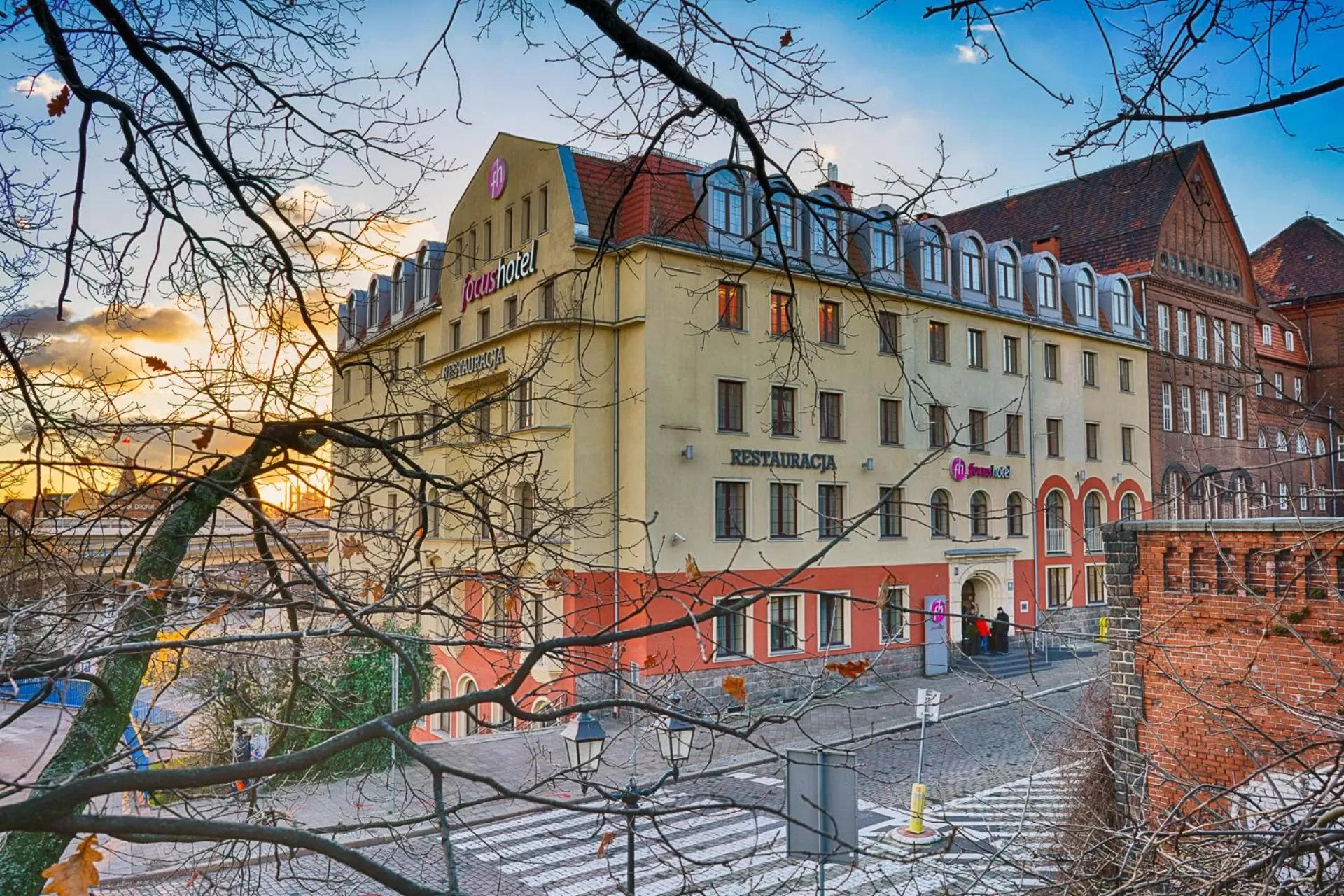 Facade/entrance in Focus Hotel Szczecin