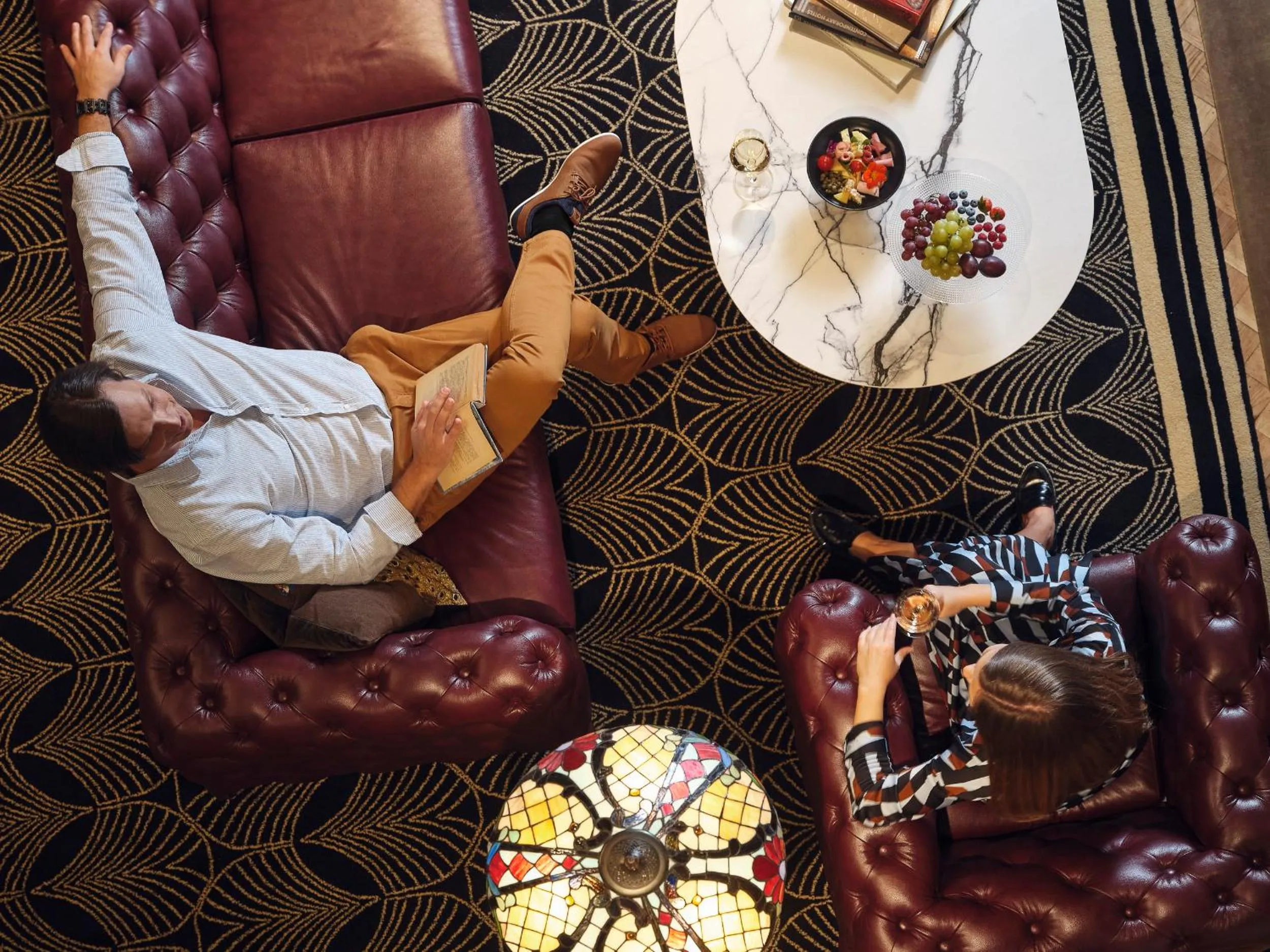 Lobby or reception in Villa Ammende Restaurant and Hotel