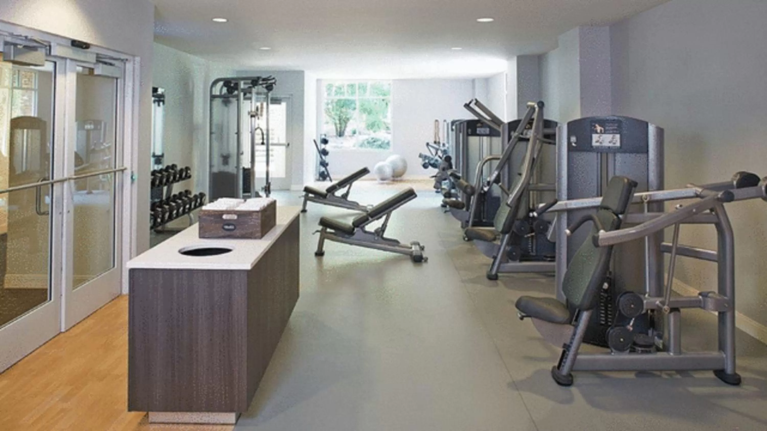 Fitness centre/facilities in Hyatt Regency Atlanta Perimeter at Villa Christina