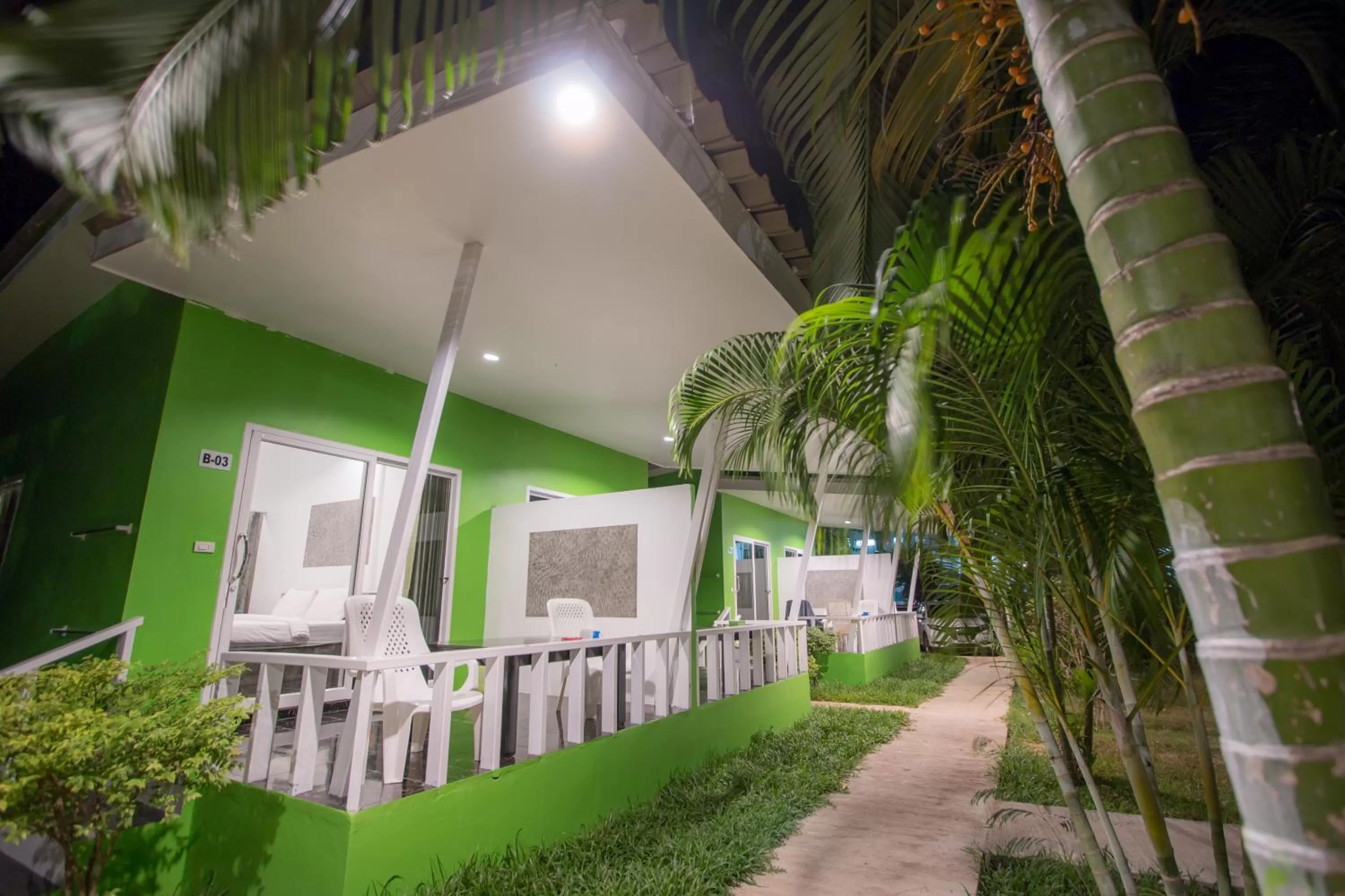 Property Building in The Green Resort